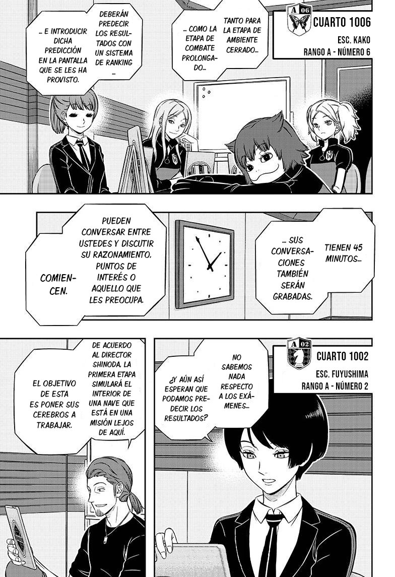World Trigger Capitulo 206: La prueba de la selección expedicionaria: parte 4. página 8