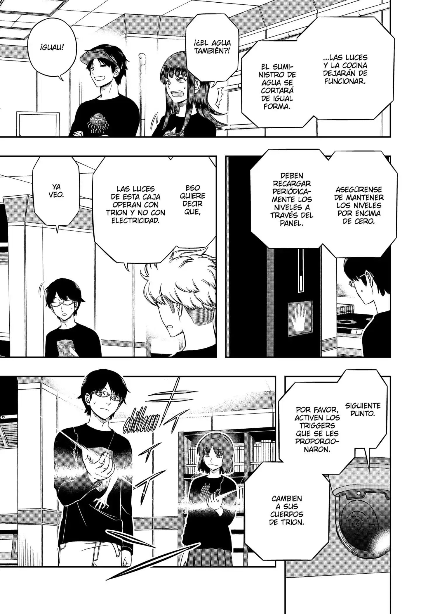 World Trigger Capitulo 207: Prueba para la selección de la expedición parte 5 página 11
