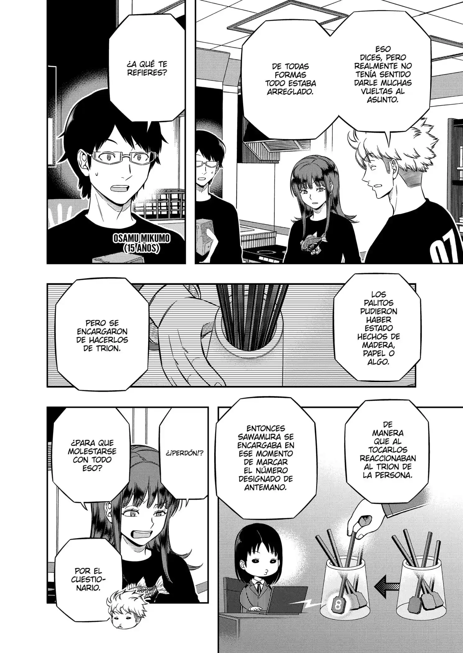 World Trigger Capitulo 207: Prueba para la selección de la expedición parte 5 página 27