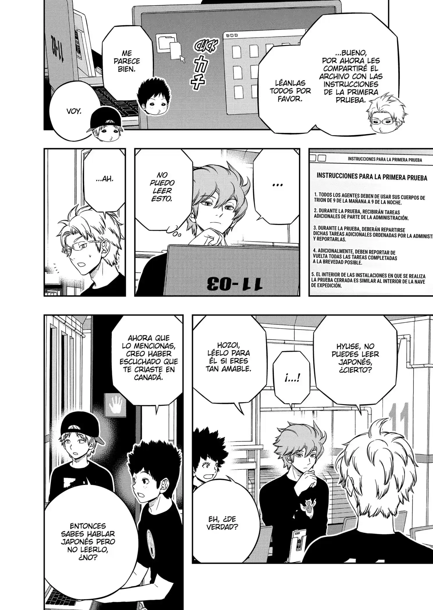 World Trigger Capitulo 207: Prueba para la selección de la expedición parte 5 página 31