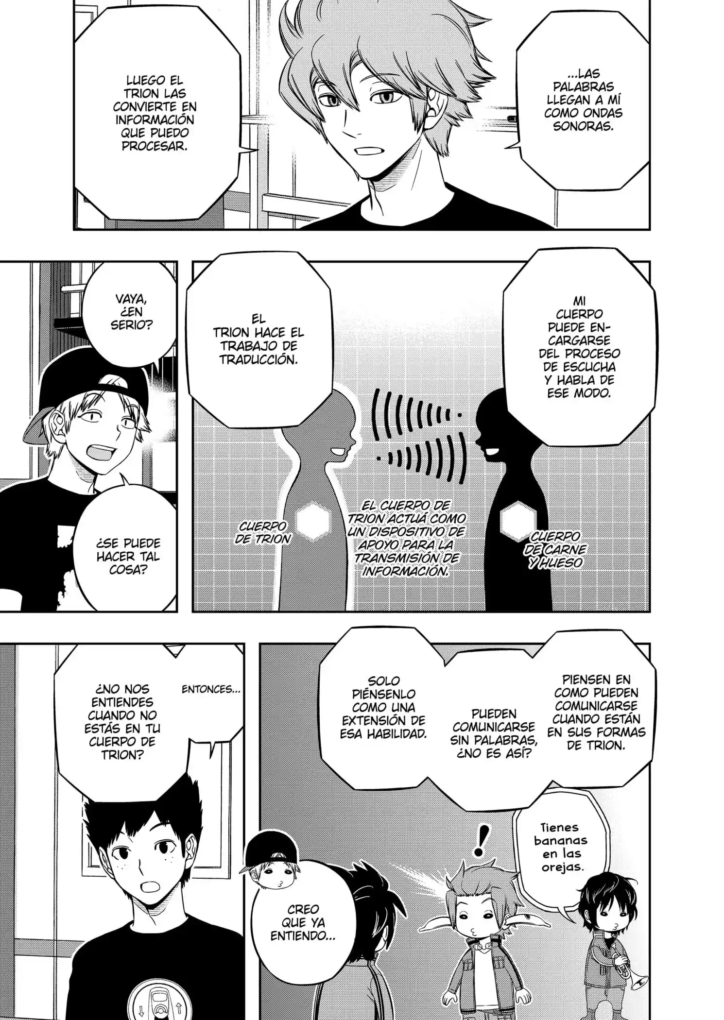 World Trigger Capitulo 207: Prueba para la selección de la expedición parte 5 página 32