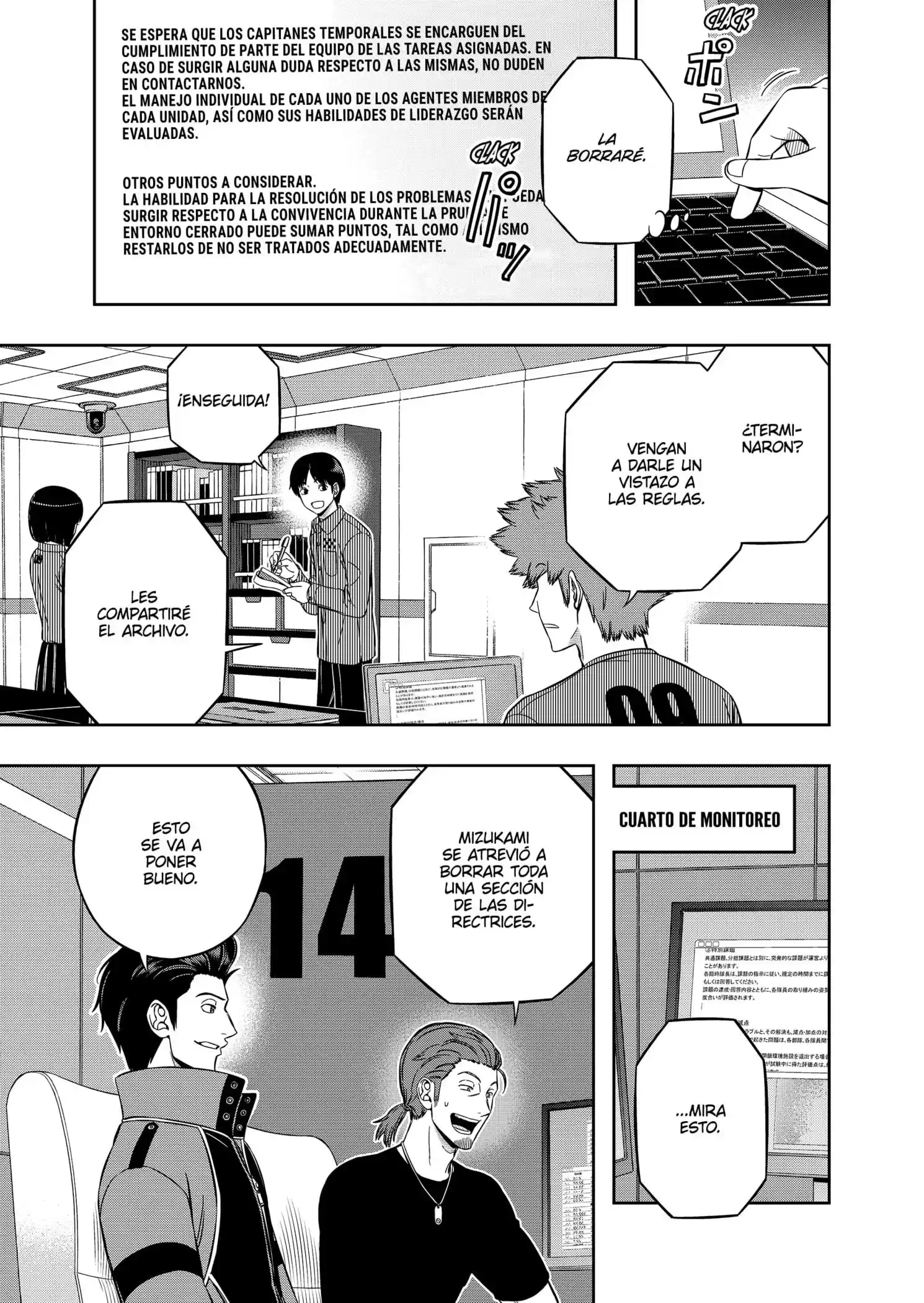 World Trigger Capitulo 207: Prueba para la selección de la expedición parte 5 página 36
