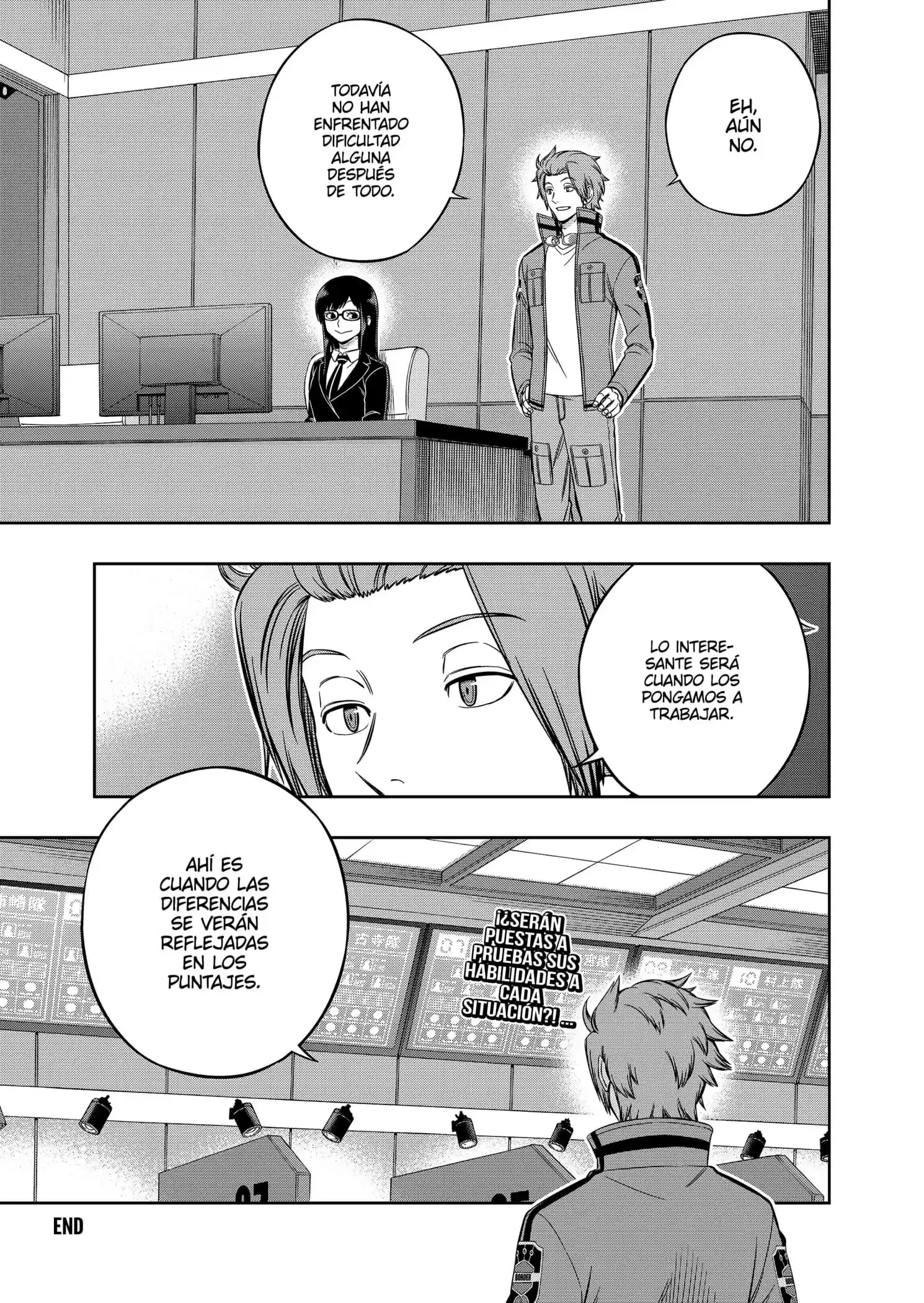 World Trigger Capitulo 207: Prueba para la selección de la expedición parte 5 página 38