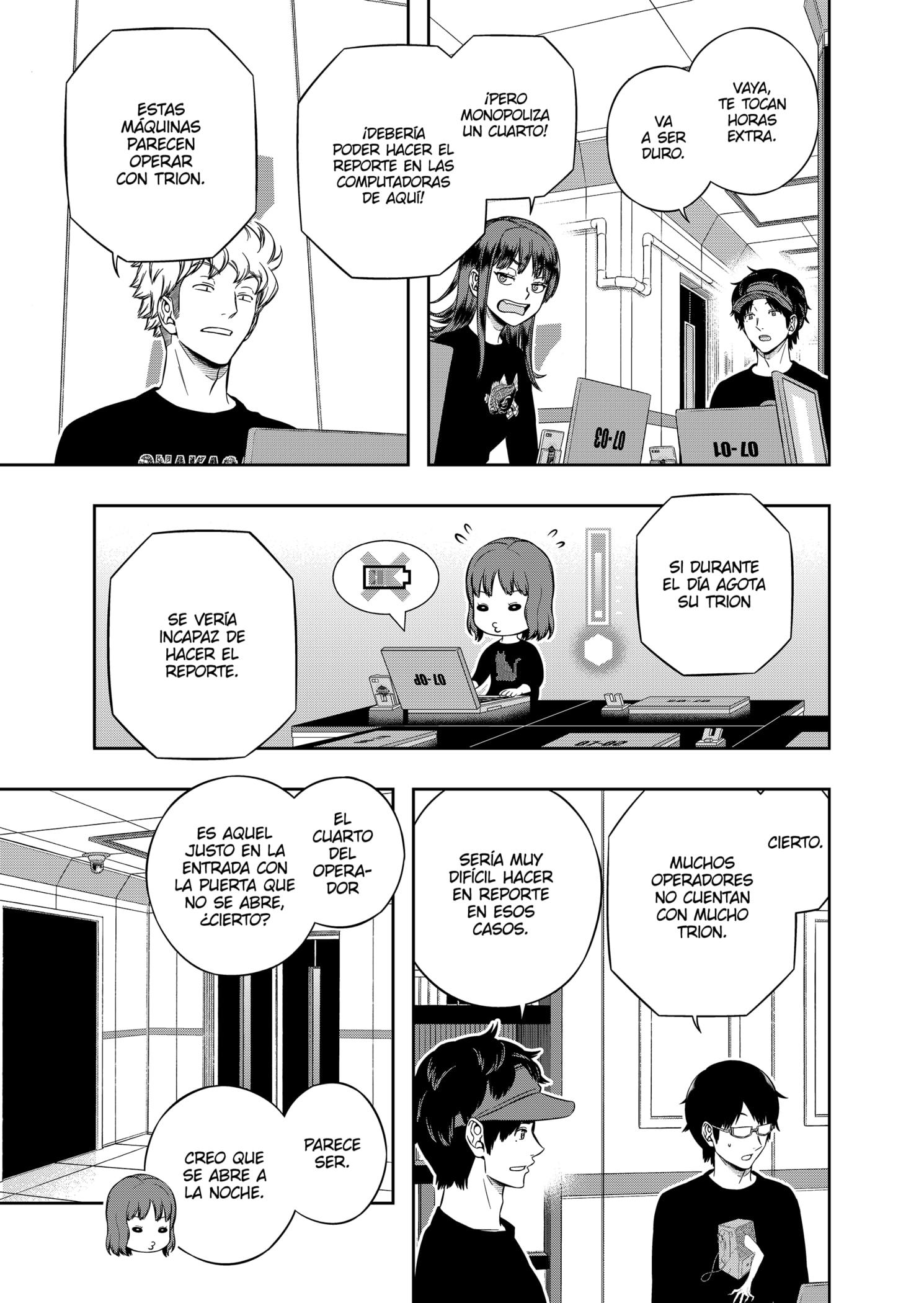 World Trigger Capitulo 208: Prueba para la selección de la expedición parte 6 página 17