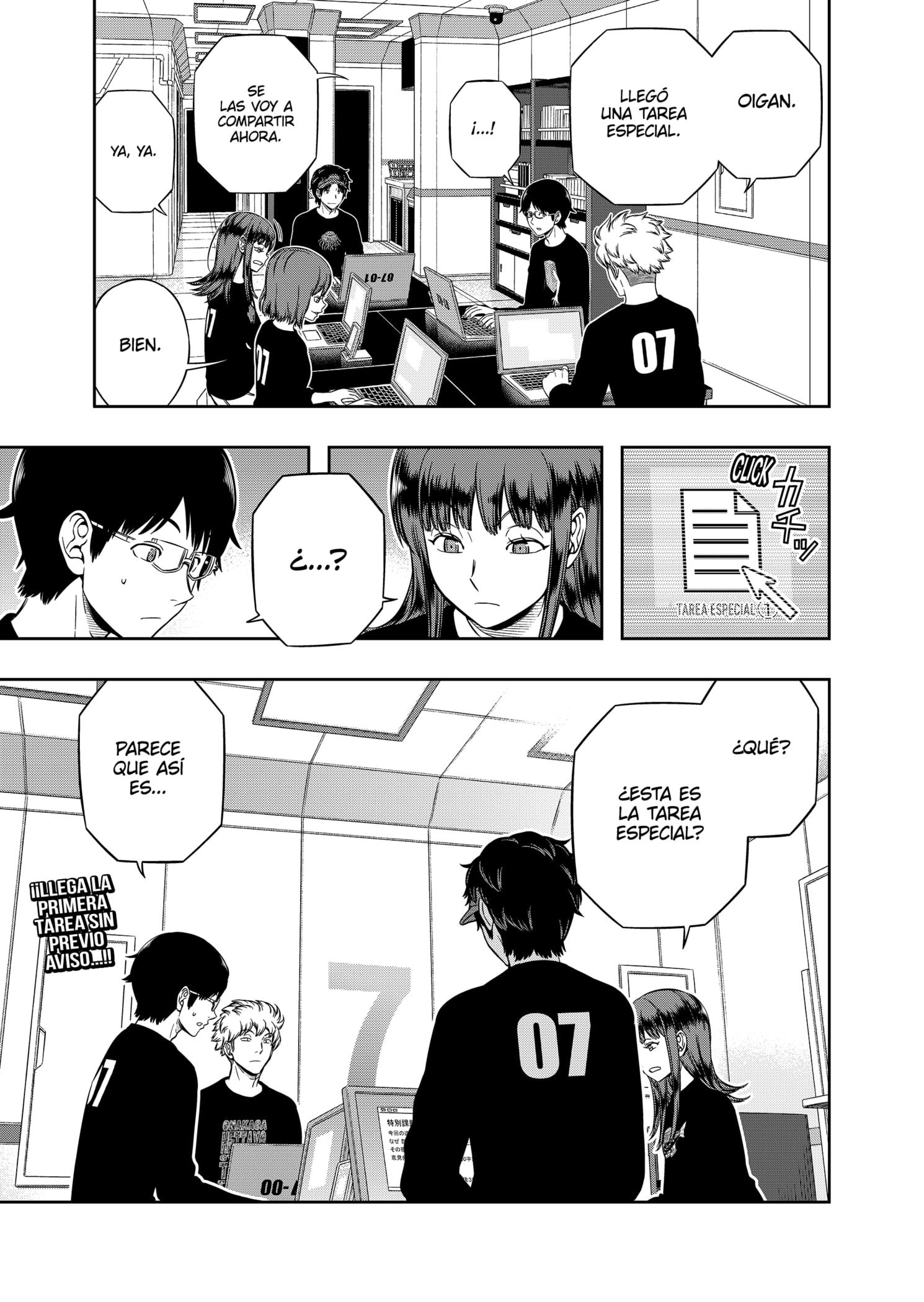 World Trigger Capitulo 208: Prueba para la selección de la expedición parte 6 página 23