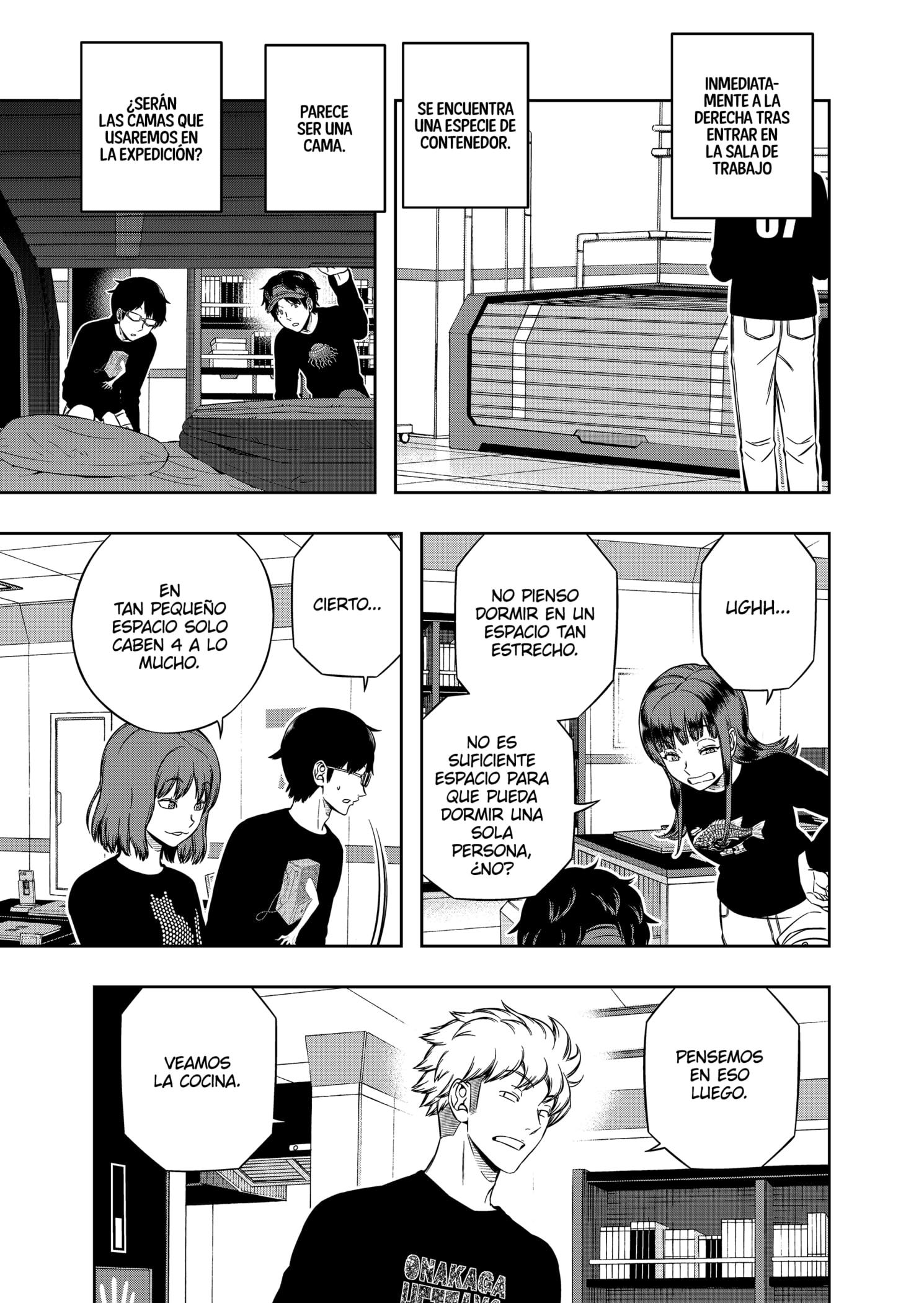 World Trigger Capitulo 208: Prueba para la selección de la expedición parte 6 página 3