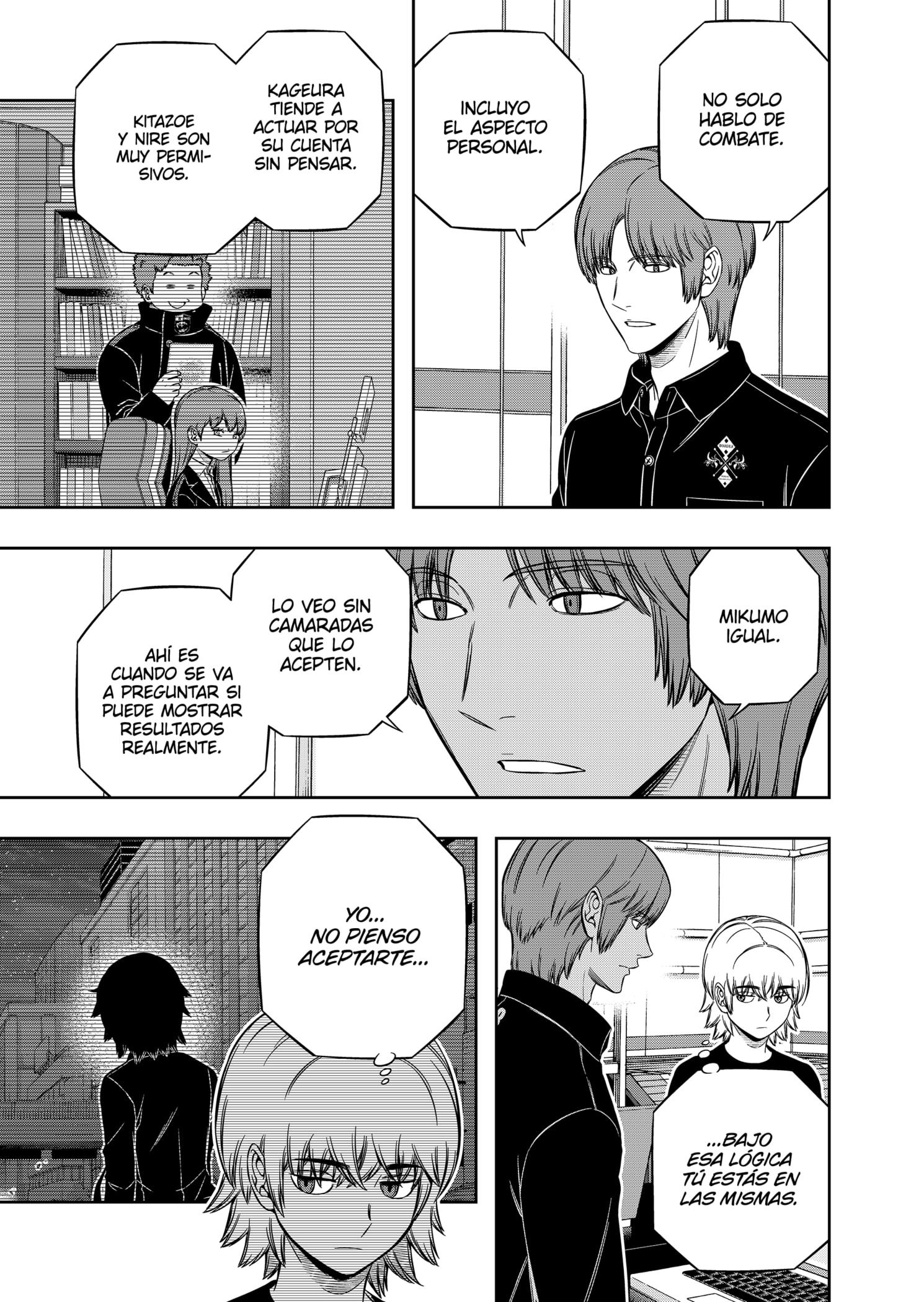World Trigger Capitulo 209: Prueba para la selección de la expedición parte 7 página 13