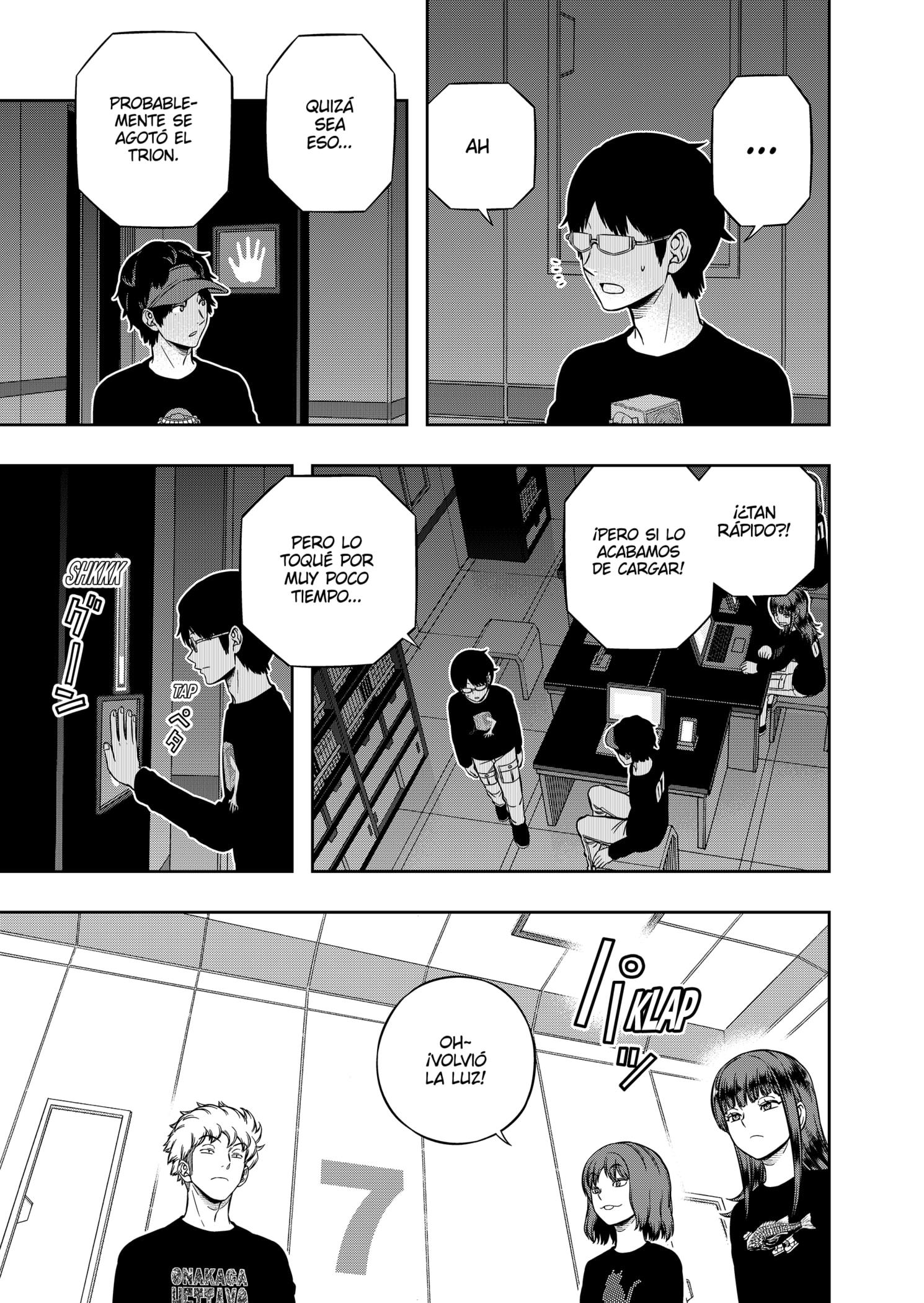 World Trigger Capitulo 209: Prueba para la selección de la expedición parte 7 página 17