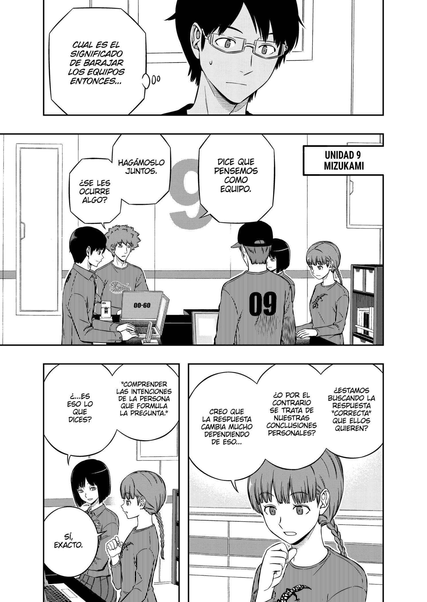 World Trigger Capitulo 209: Prueba para la selección de la expedición parte 7 página 3