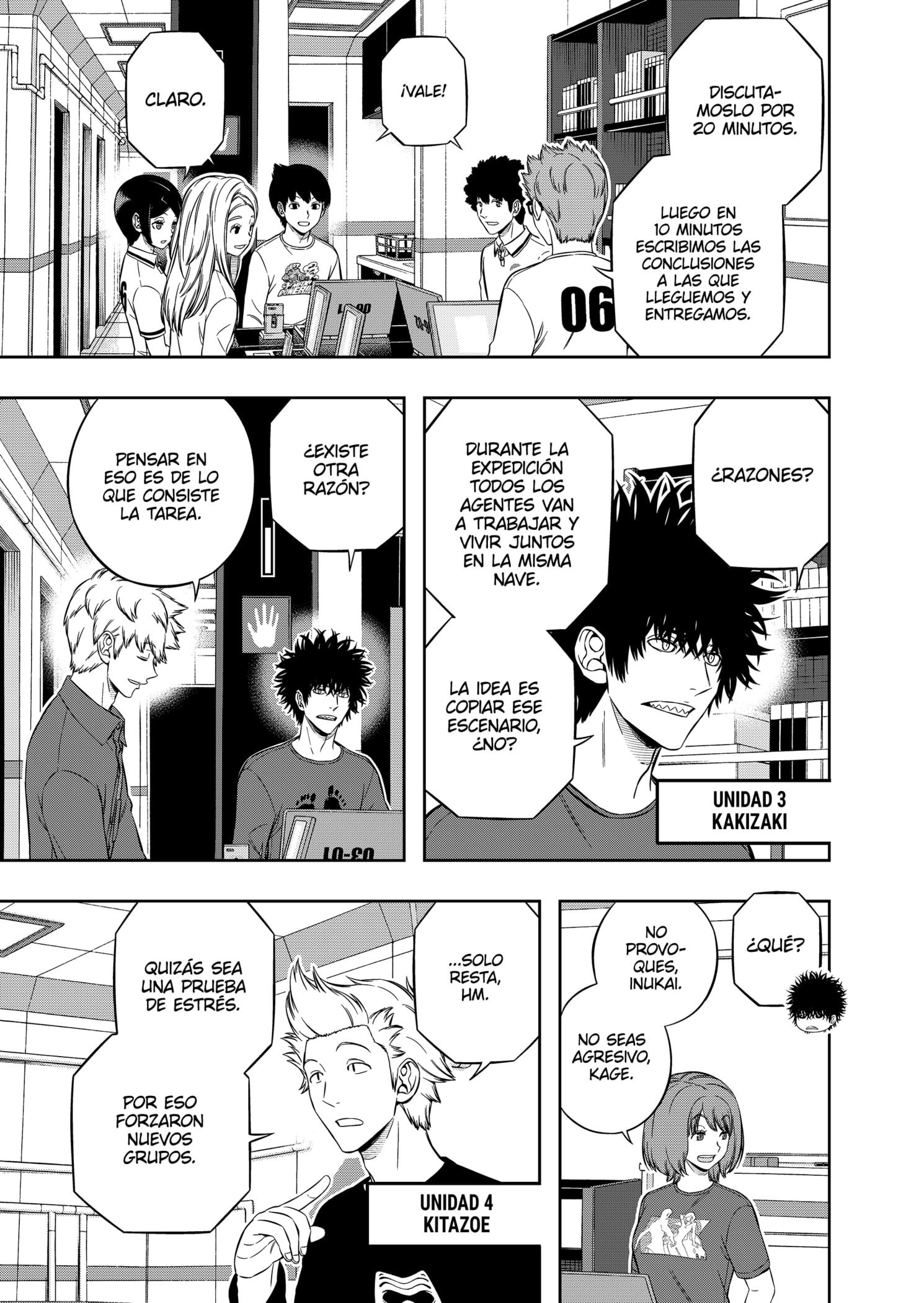 World Trigger Capitulo 209: Prueba para la selección de la expedición parte 7 página 5
