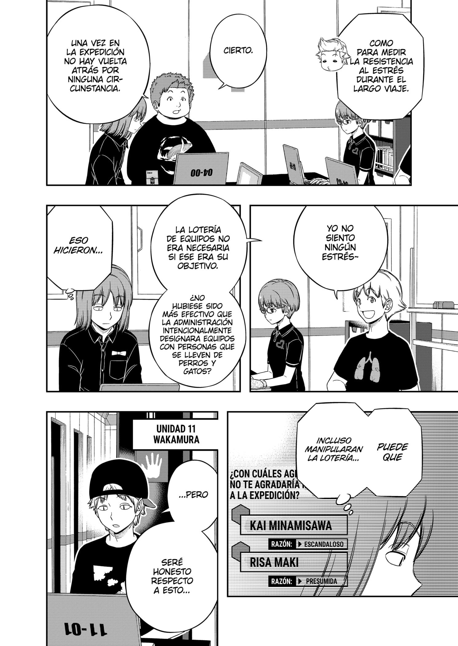 World Trigger Capitulo 209: Prueba para la selección de la expedición parte 7 página 6
