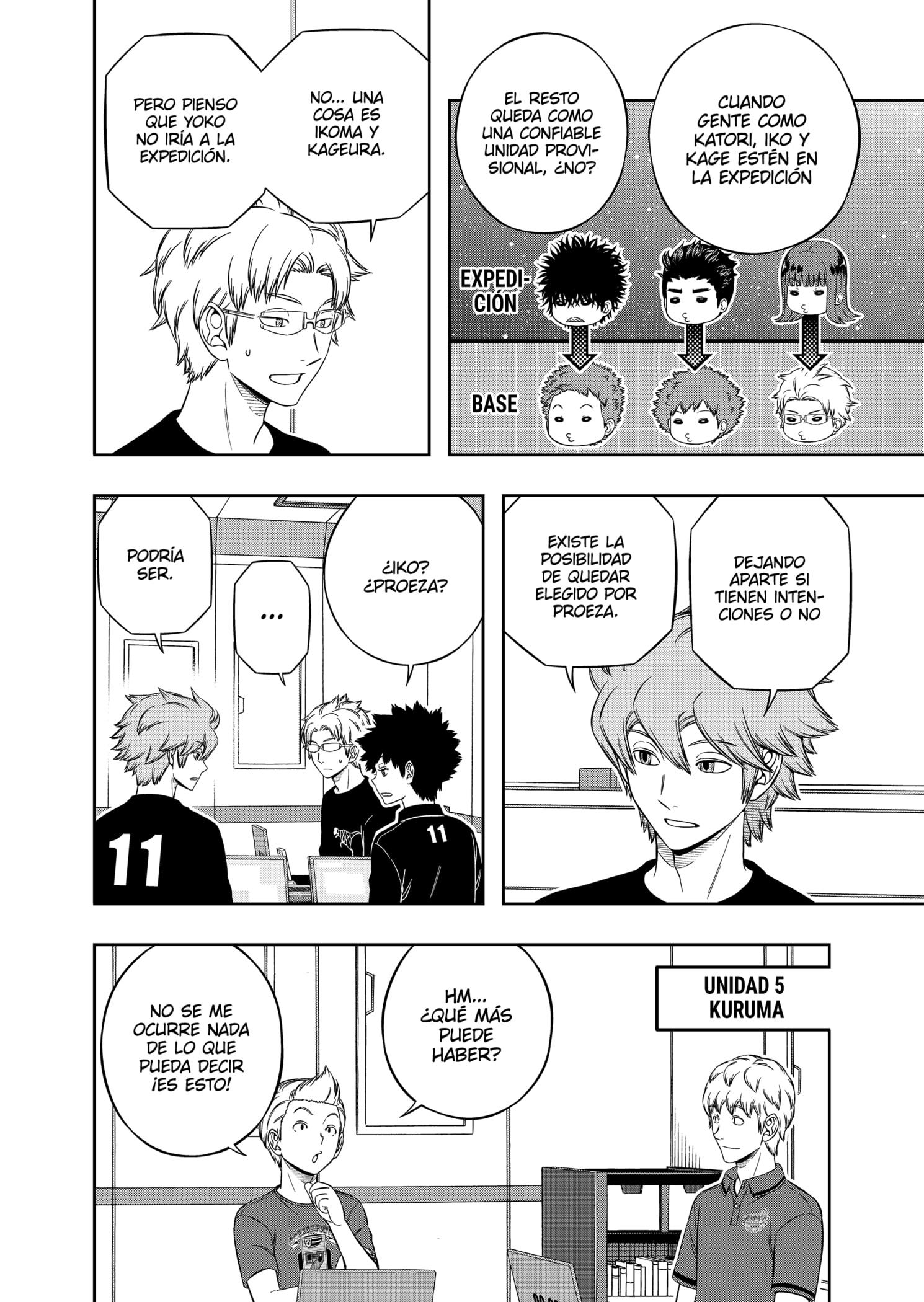 World Trigger Capitulo 209: Prueba para la selección de la expedición parte 7 página 8