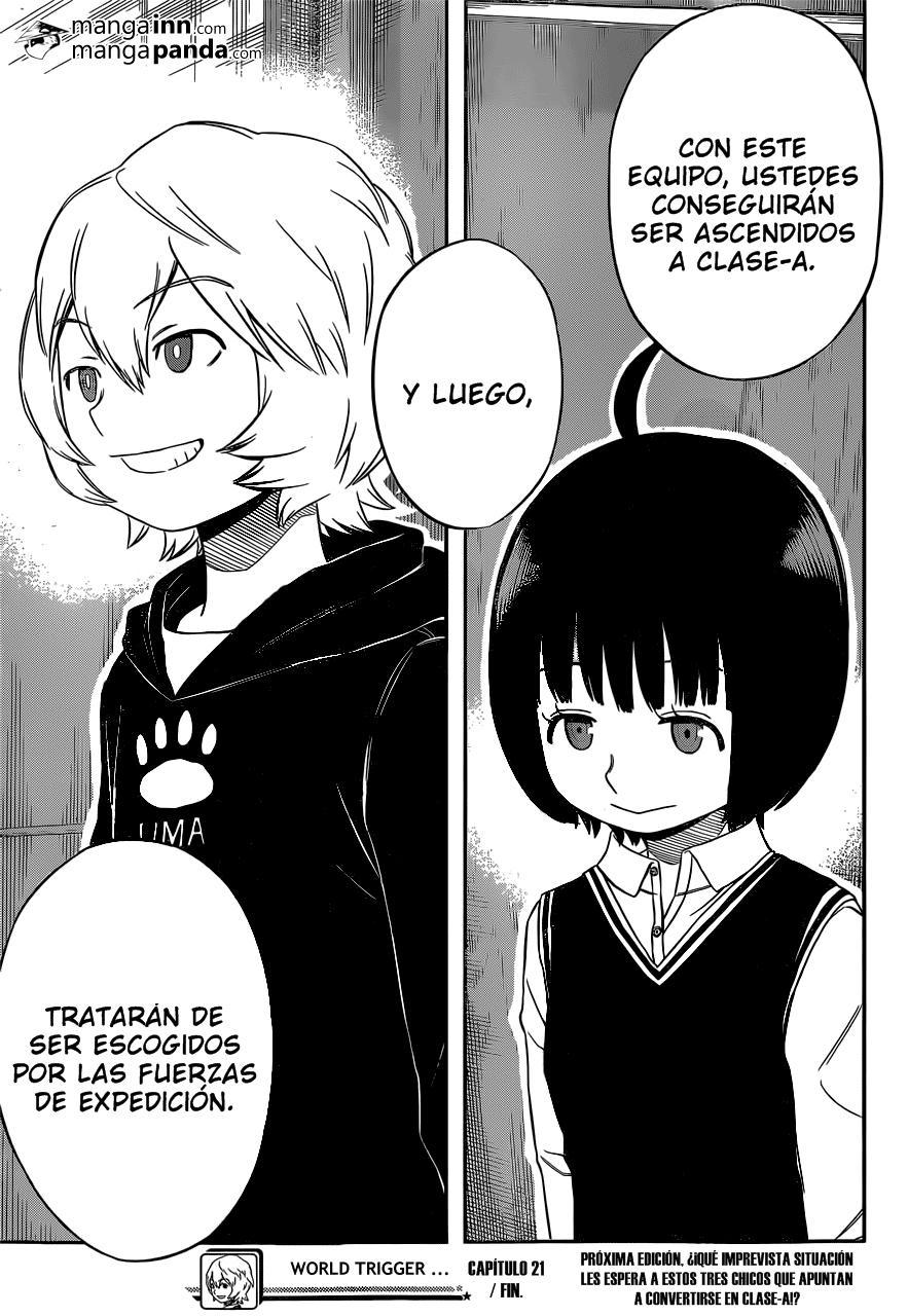 World Trigger Capitulo 21: Osamu Mikumo (3) página 20