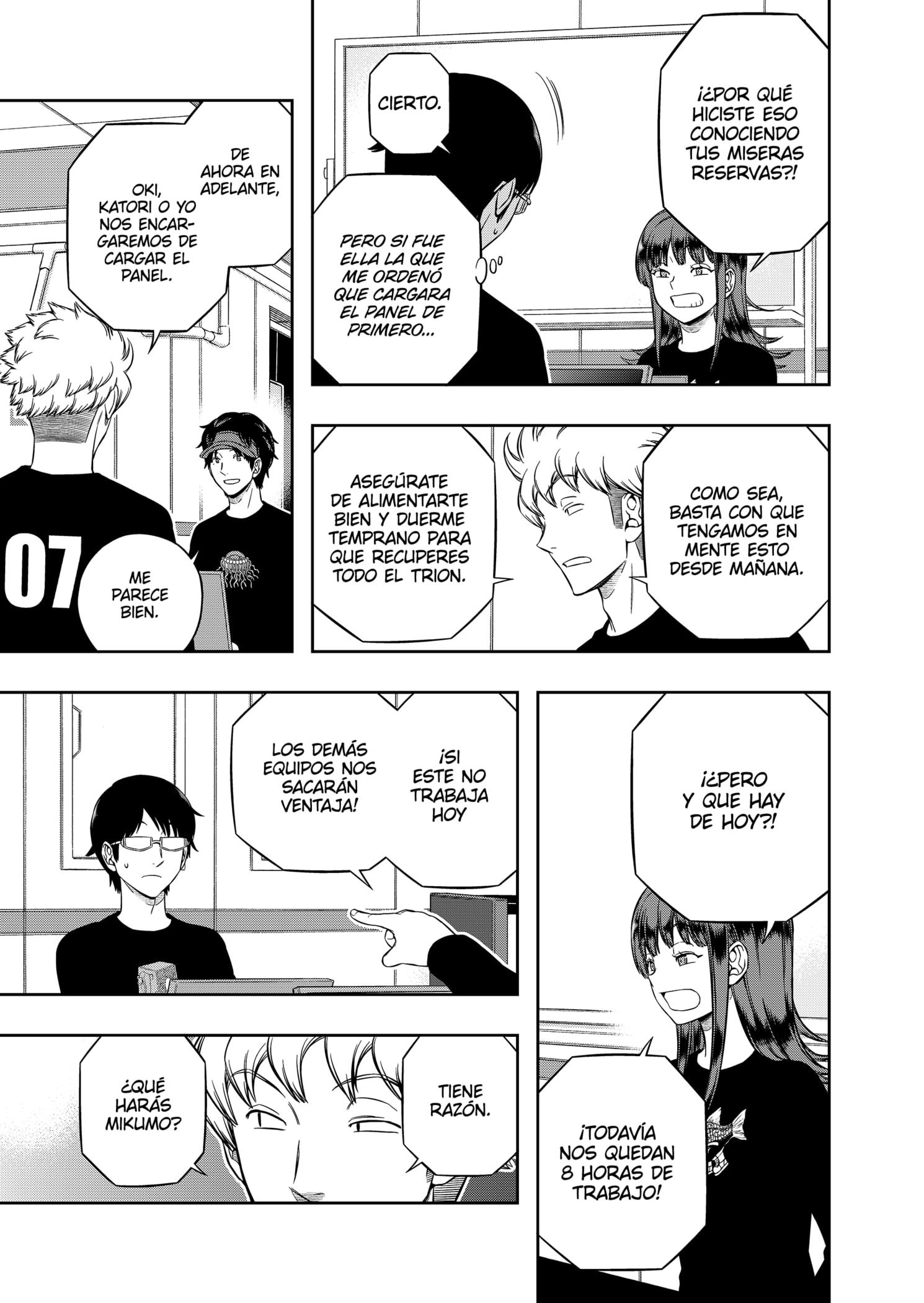 World Trigger Capitulo 210 página 3