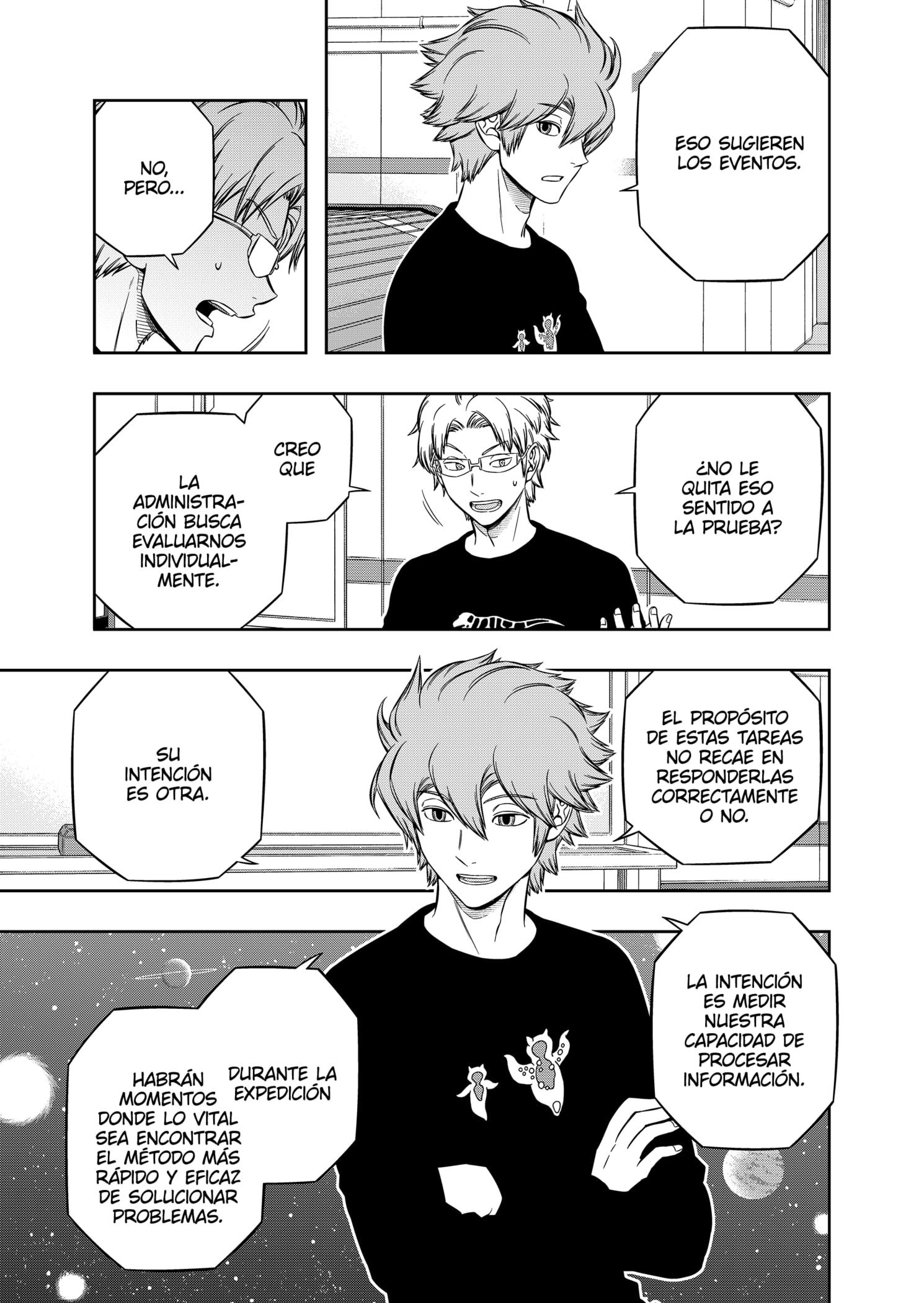 World Trigger Capitulo 211: prueba para la selección de la expedición parte 9 página 11