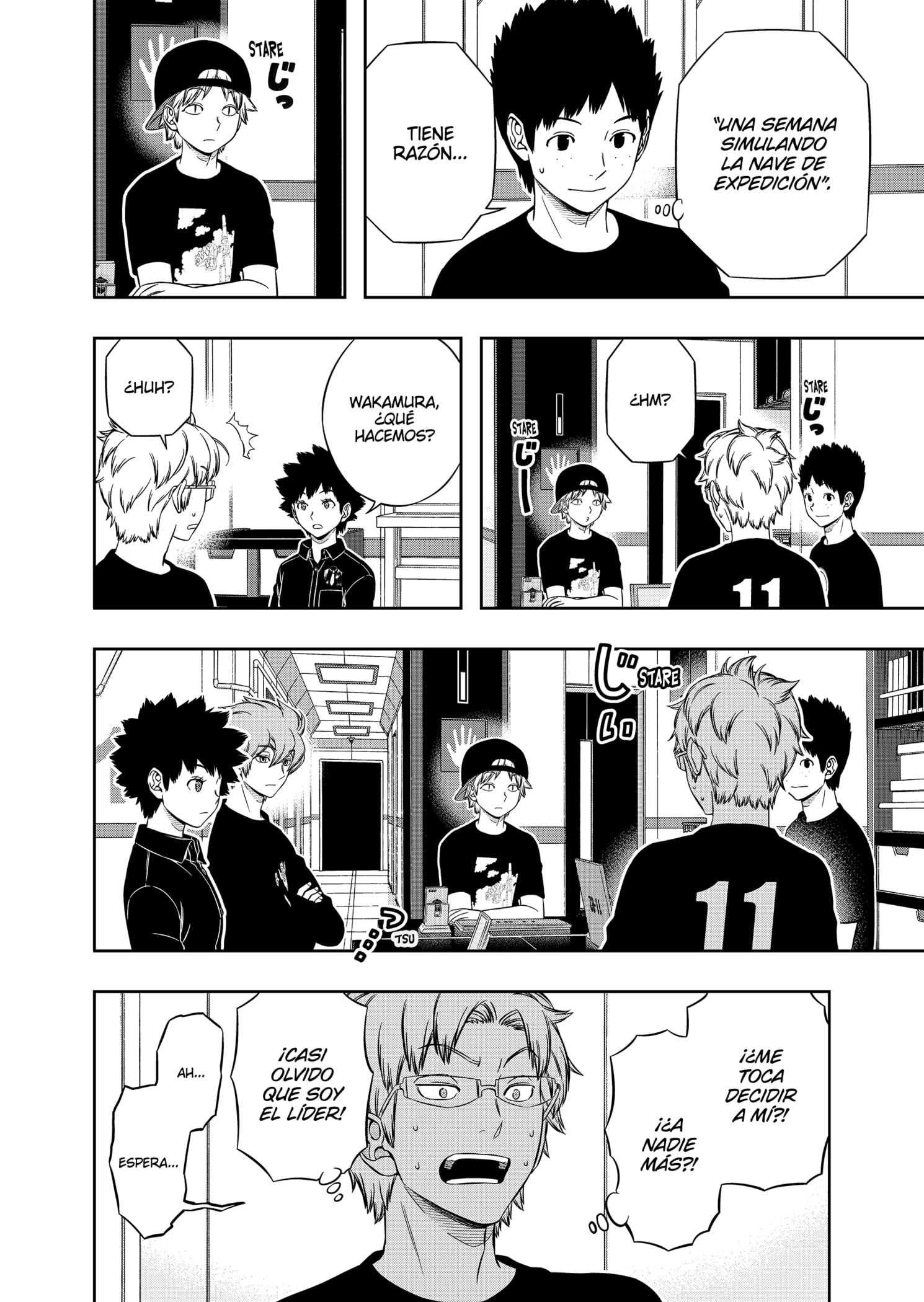 World Trigger Capitulo 211: prueba para la selección de la expedición parte 9 página 12