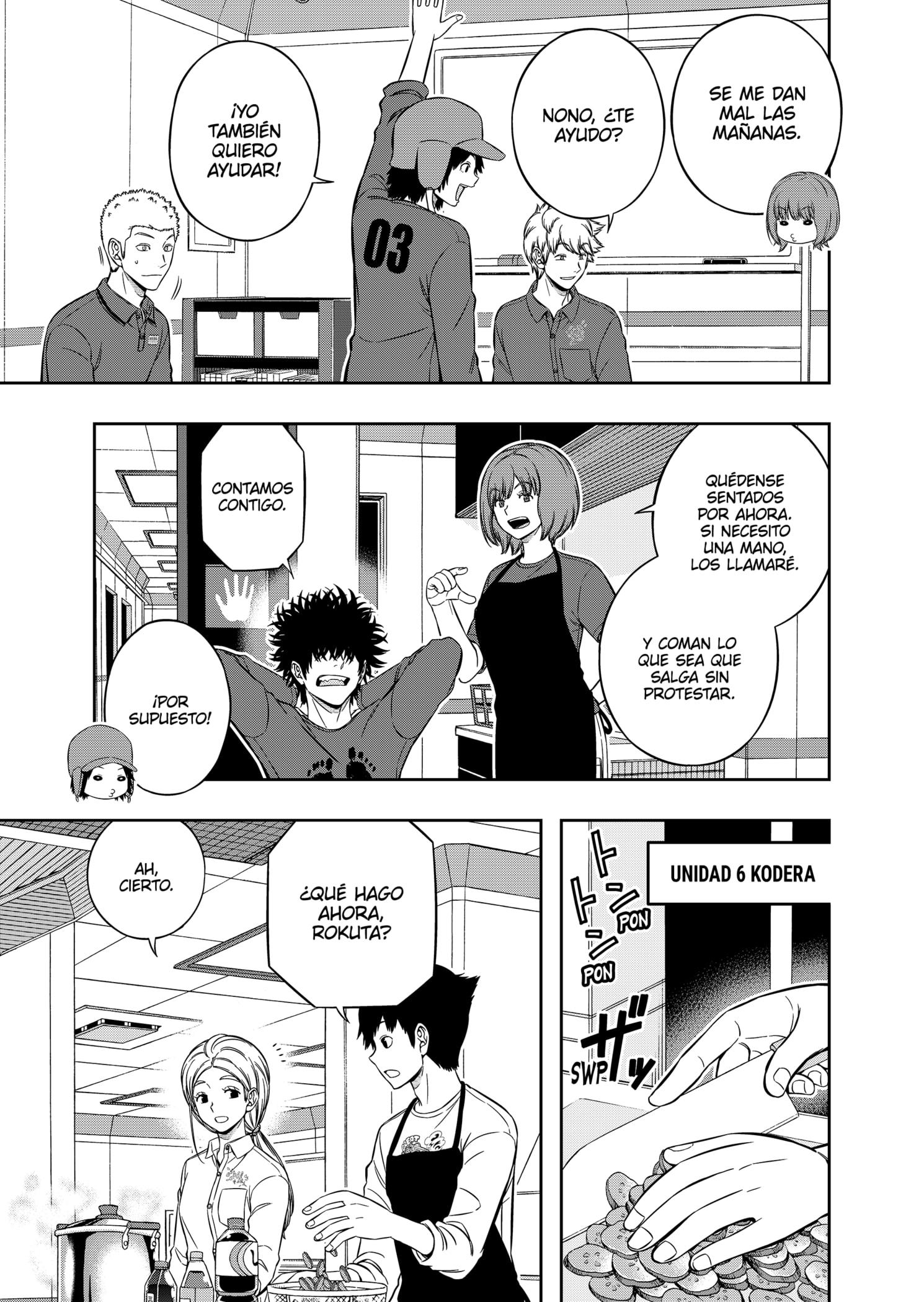 World Trigger Capitulo 211: prueba para la selección de la expedición parte 9 página 15