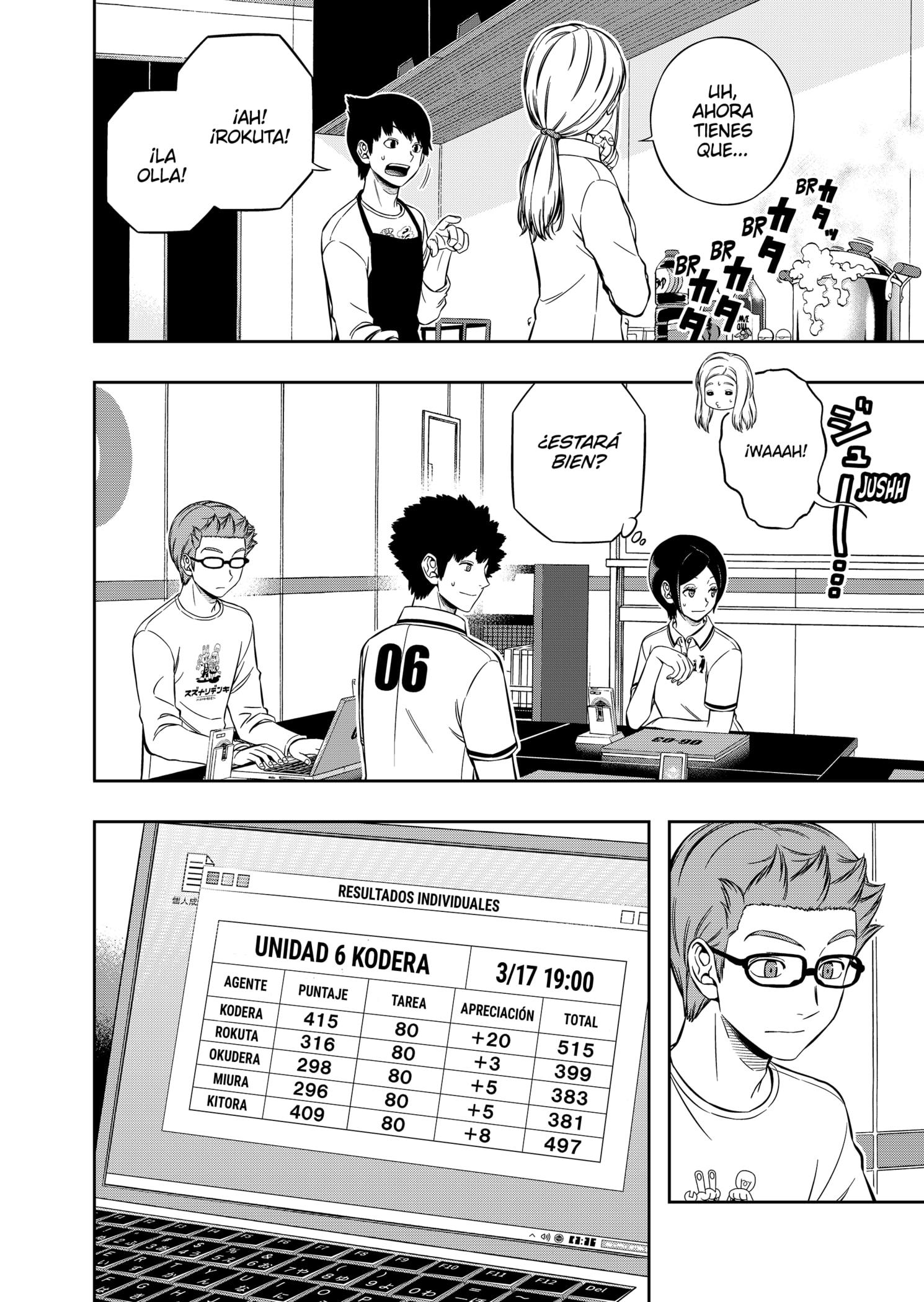 World Trigger Capitulo 211: prueba para la selección de la expedición parte 9 página 16
