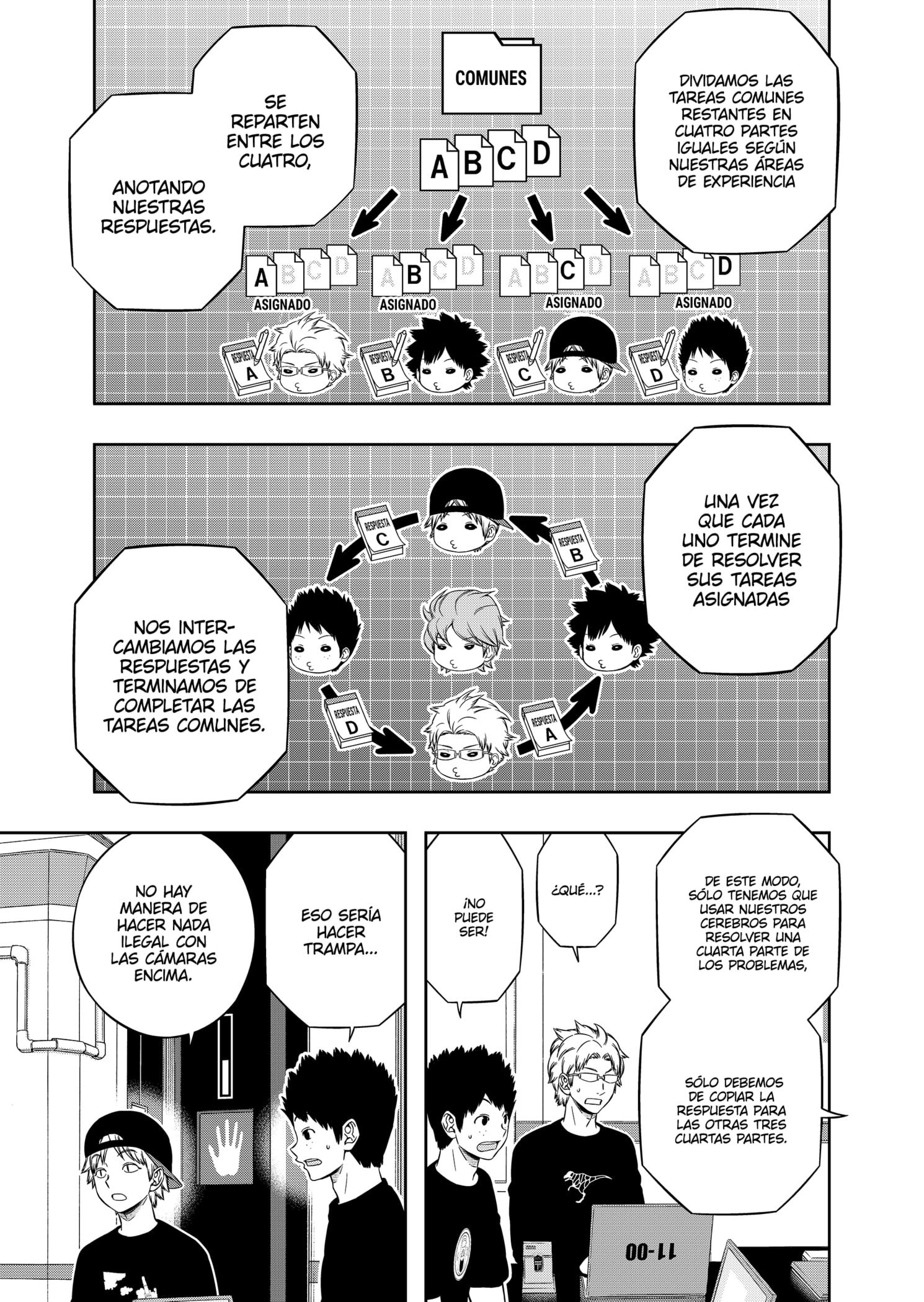 World Trigger Capitulo 211: prueba para la selección de la expedición parte 9 página 9