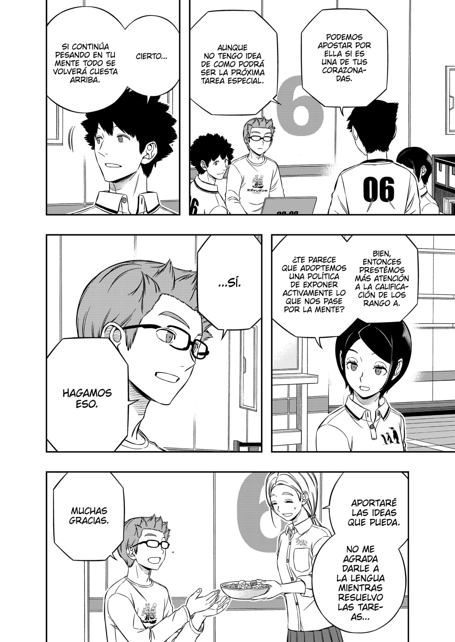 World Trigger Capitulo 212: Prueba para la selección de la expedición parte 10 página 10