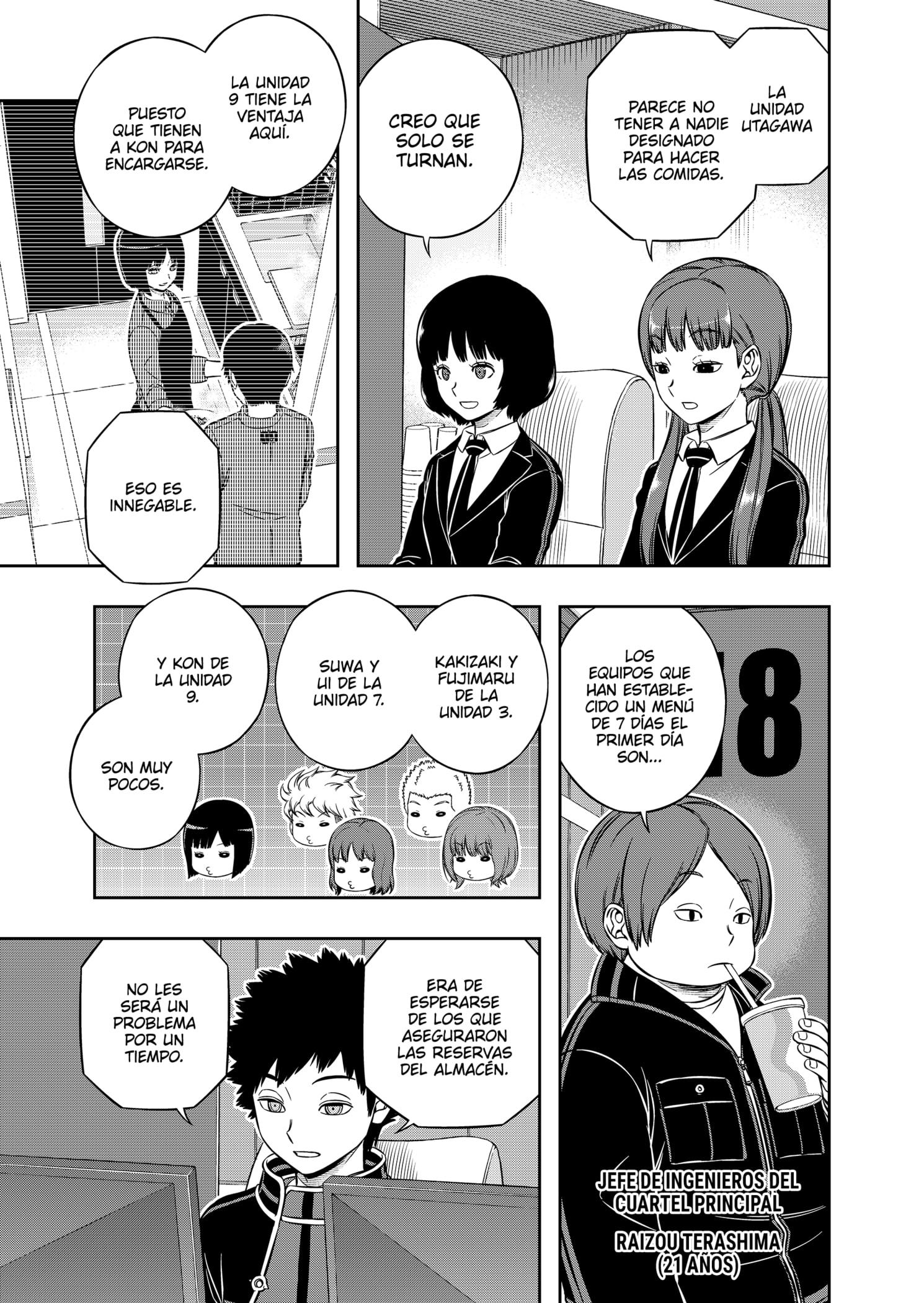 World Trigger Capitulo 212: Prueba para la selección de la expedición parte 10 página 13