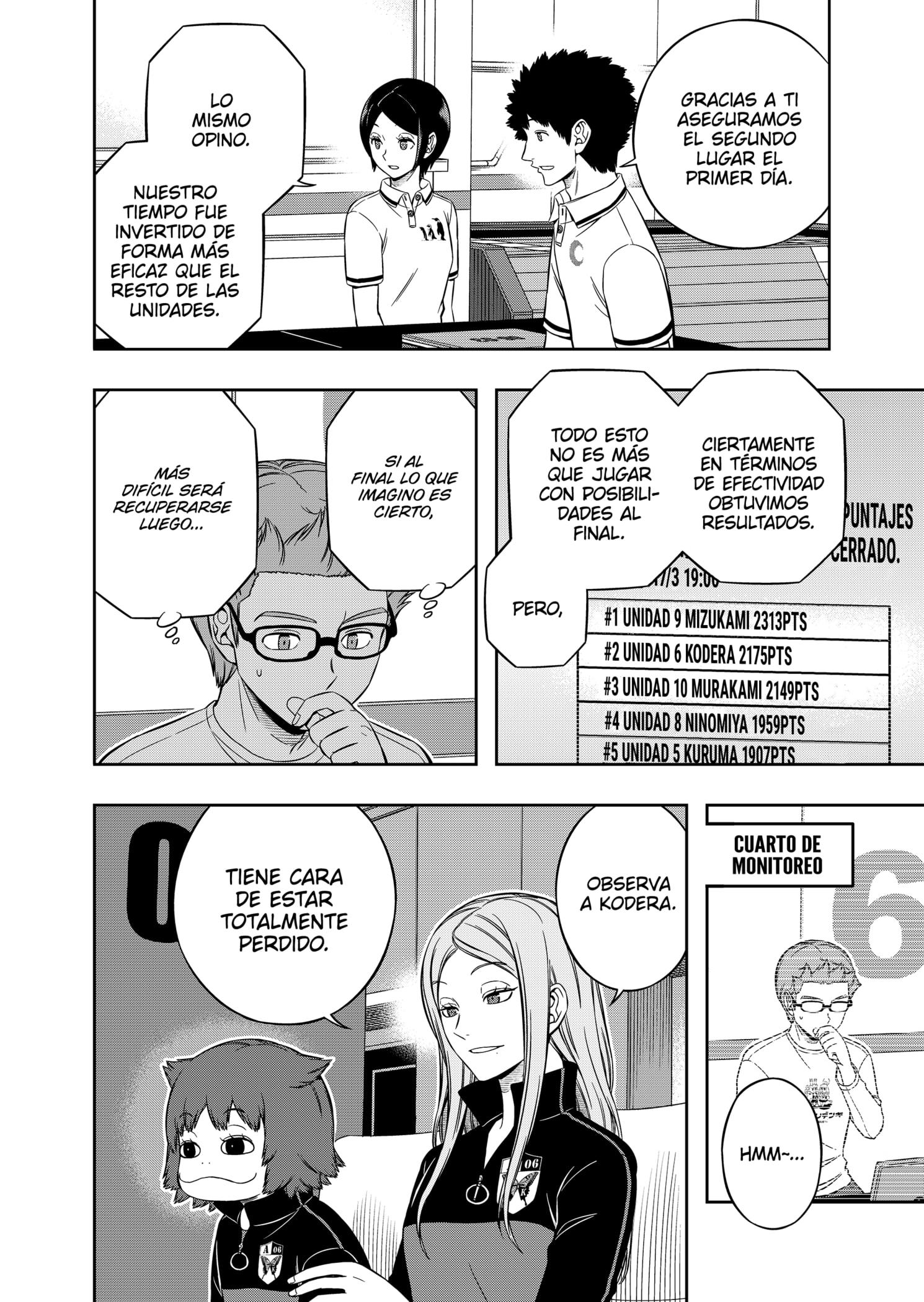 World Trigger Capitulo 212: Prueba para la selección de la expedición parte 10 página 8