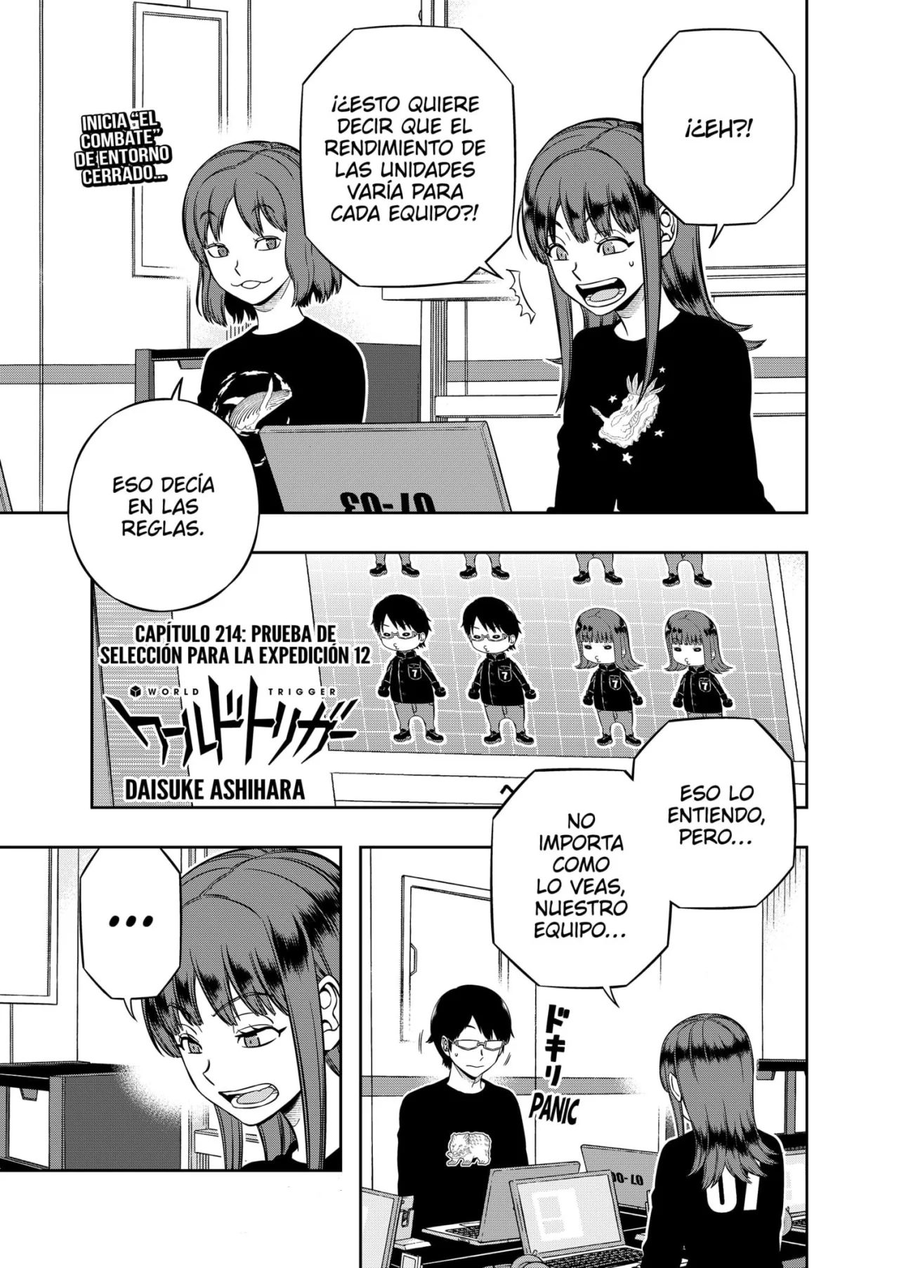 World Trigger Capitulo 214 página 2