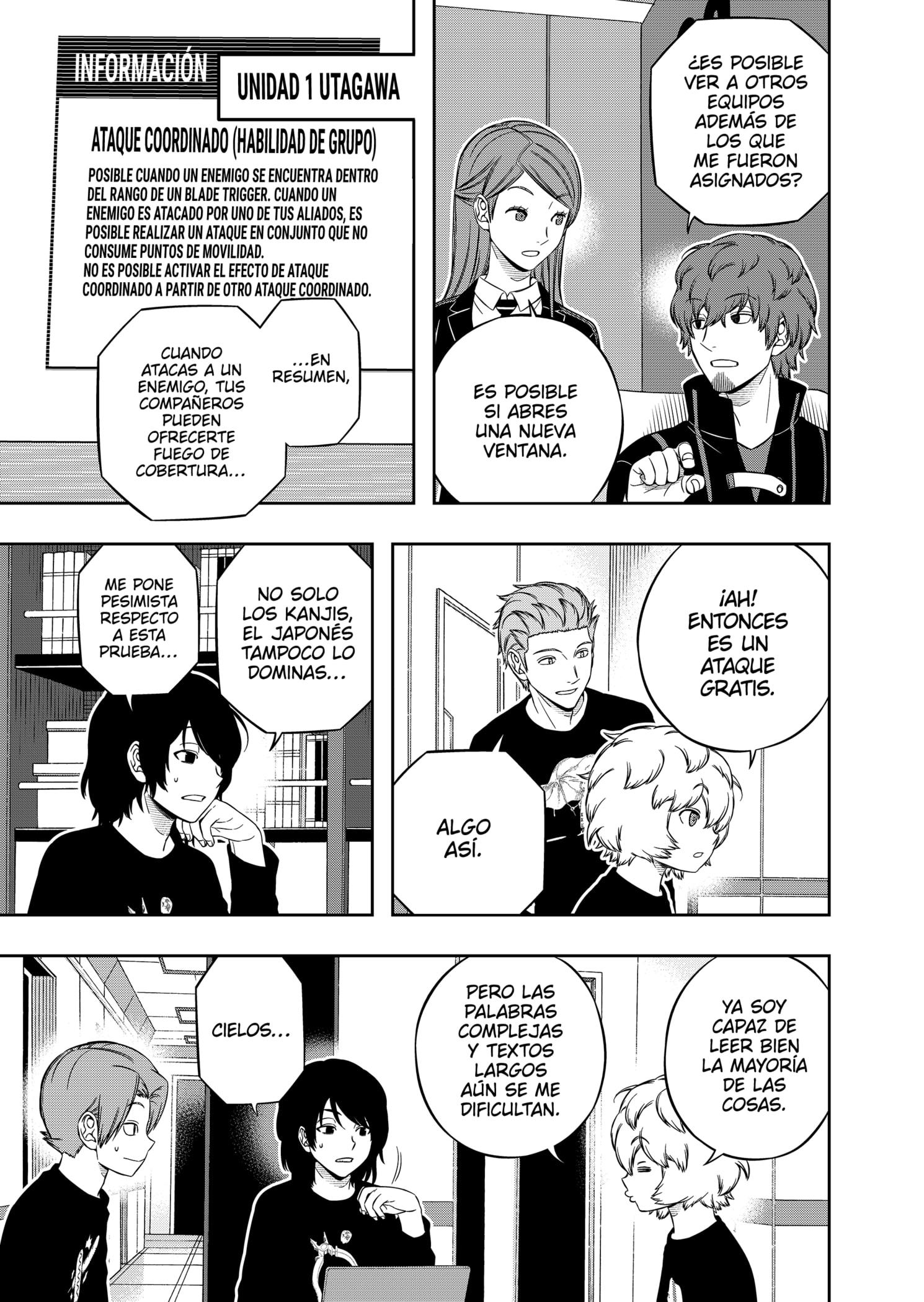 World Trigger Capitulo 215 página 3
