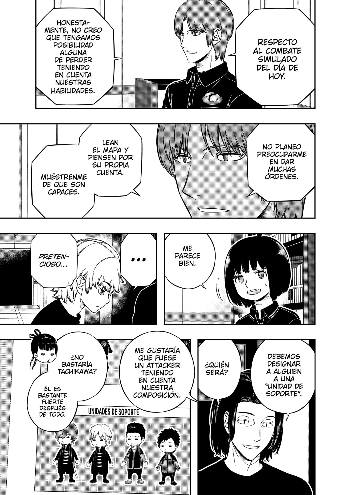 World Trigger Capitulo 215 página 5