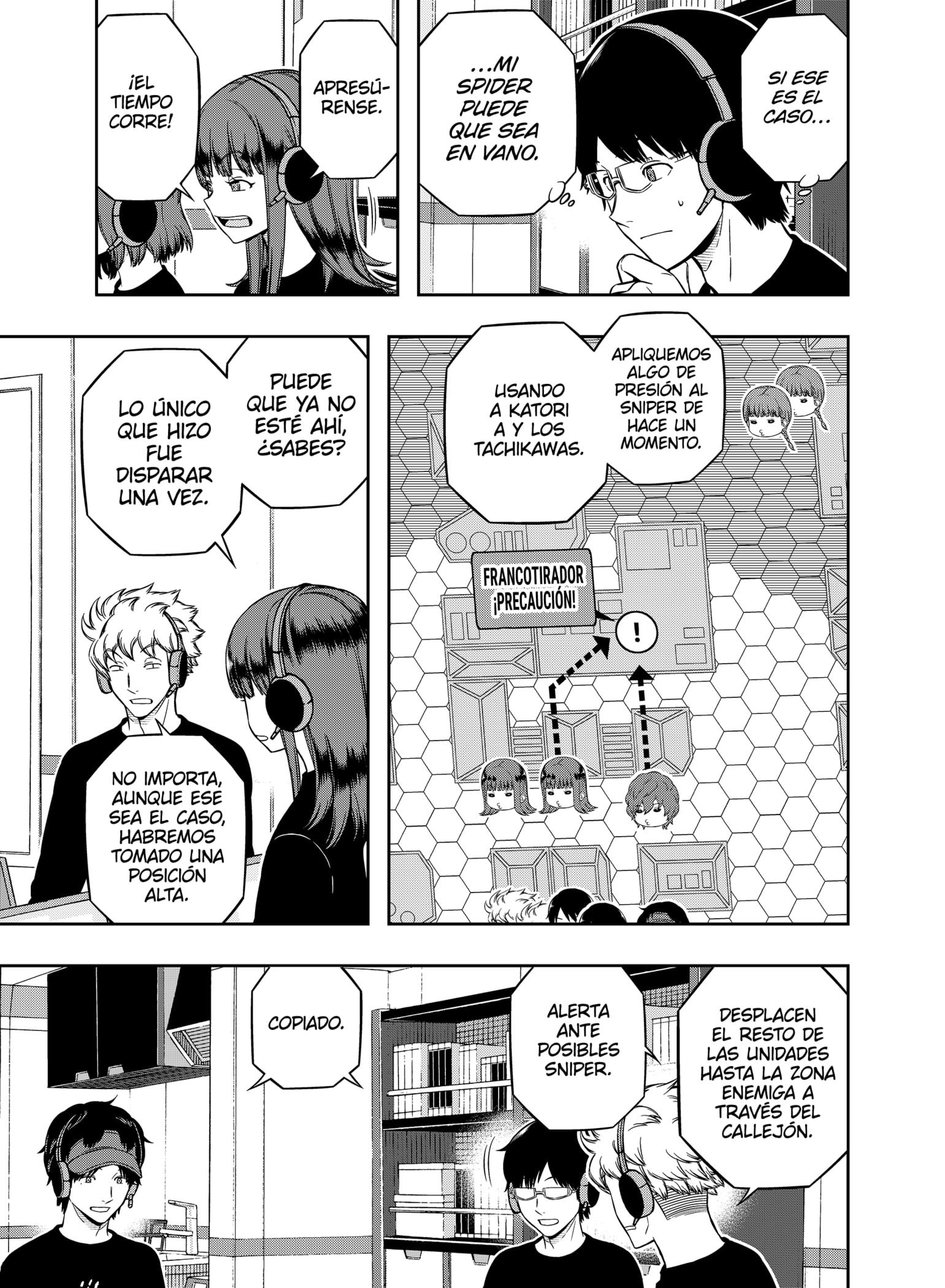 World Trigger Capitulo 216 página 9