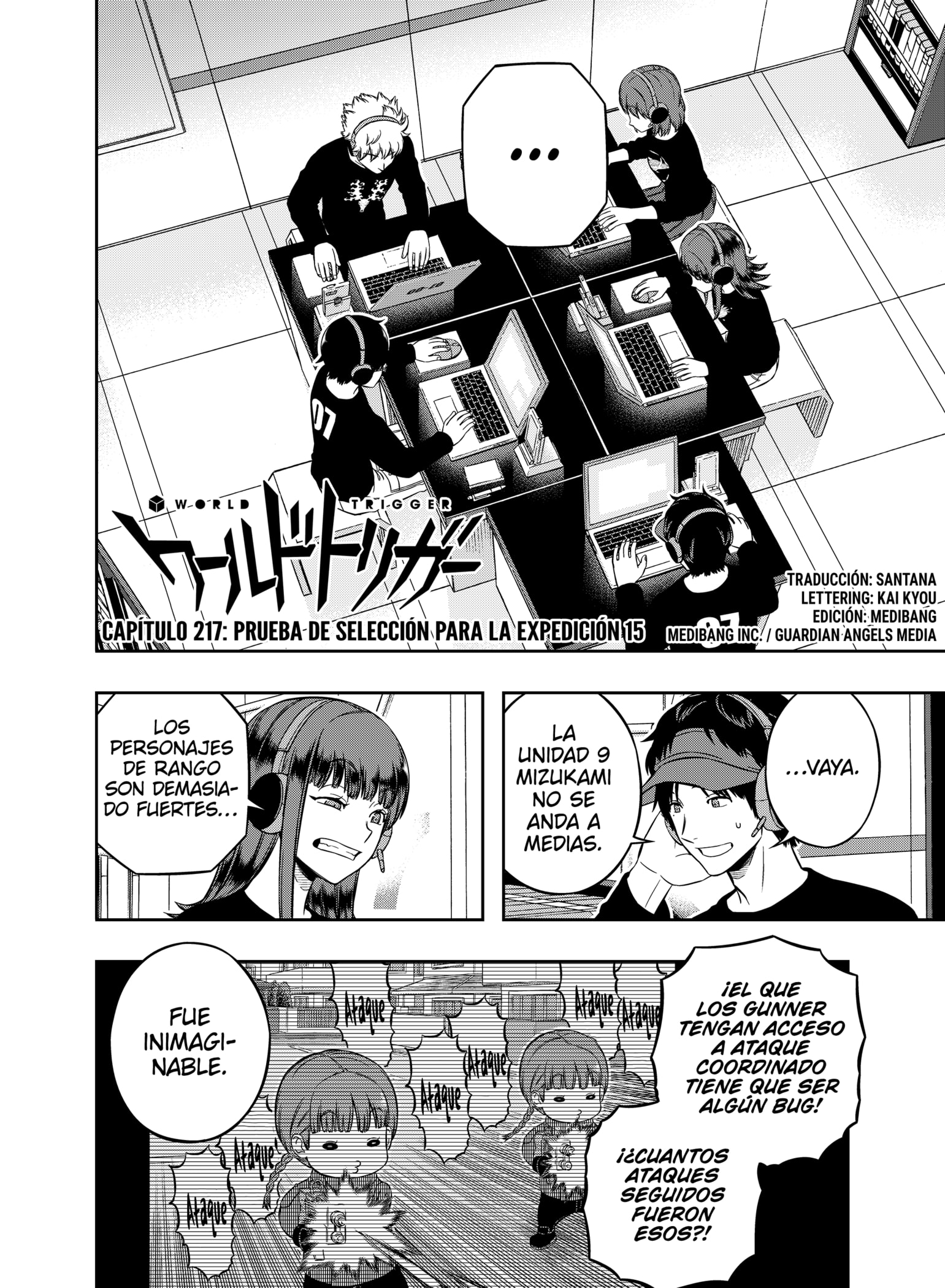 World Trigger Capitulo 217 página 2