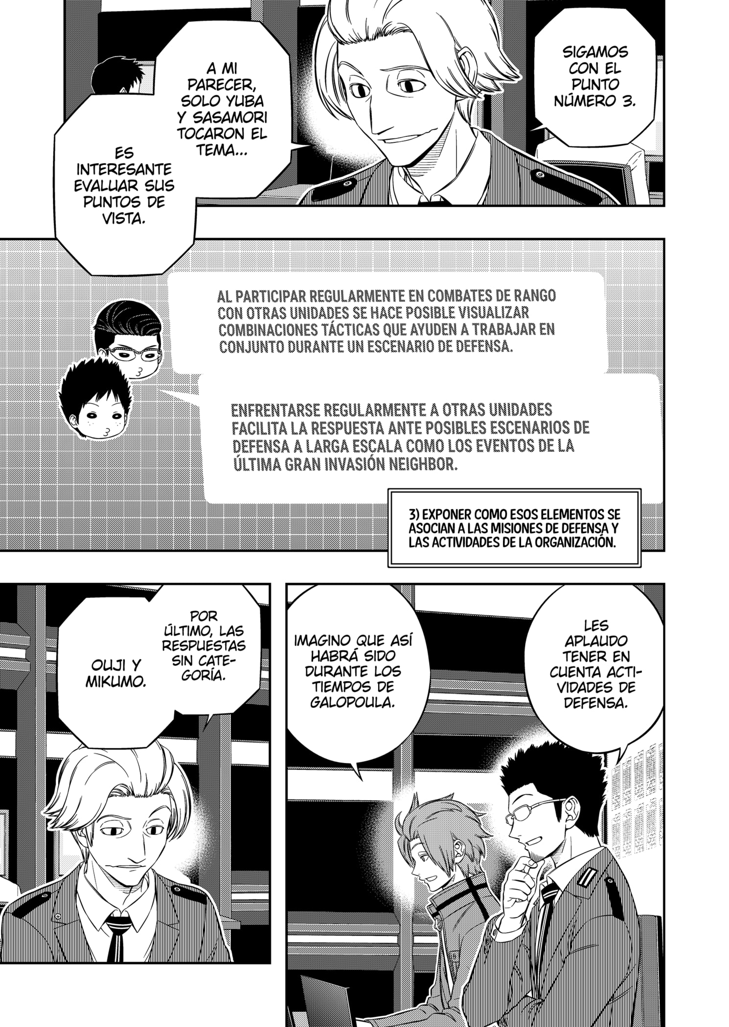 World Trigger Capitulo 219 página 13