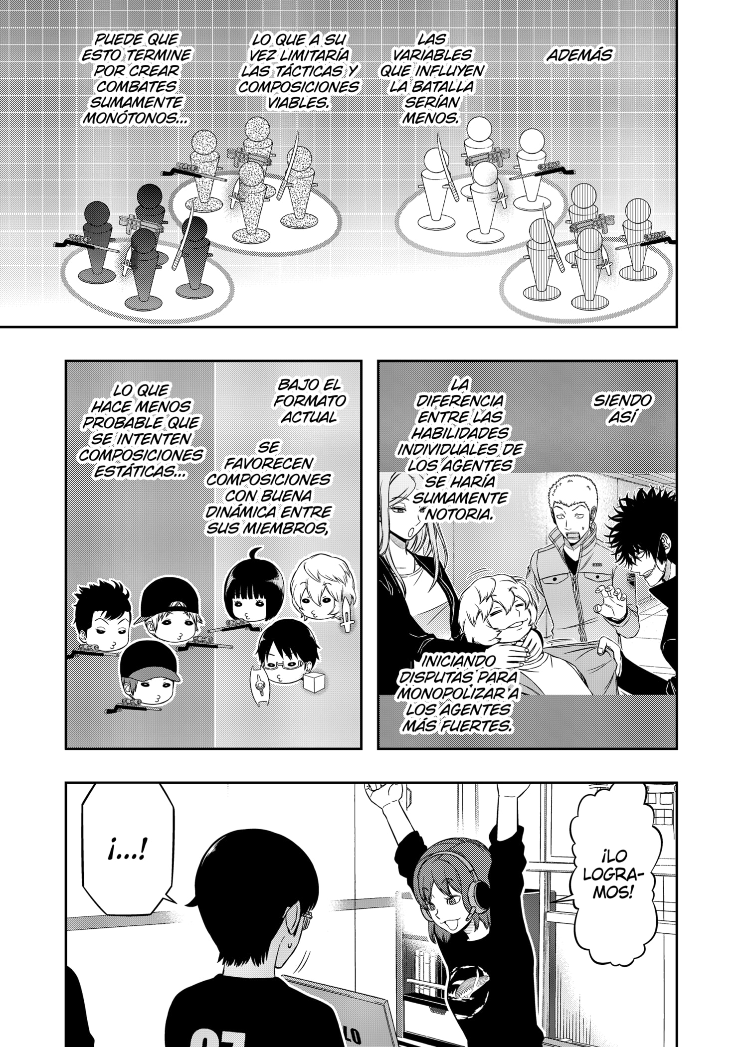 World Trigger Capitulo 219 página 3