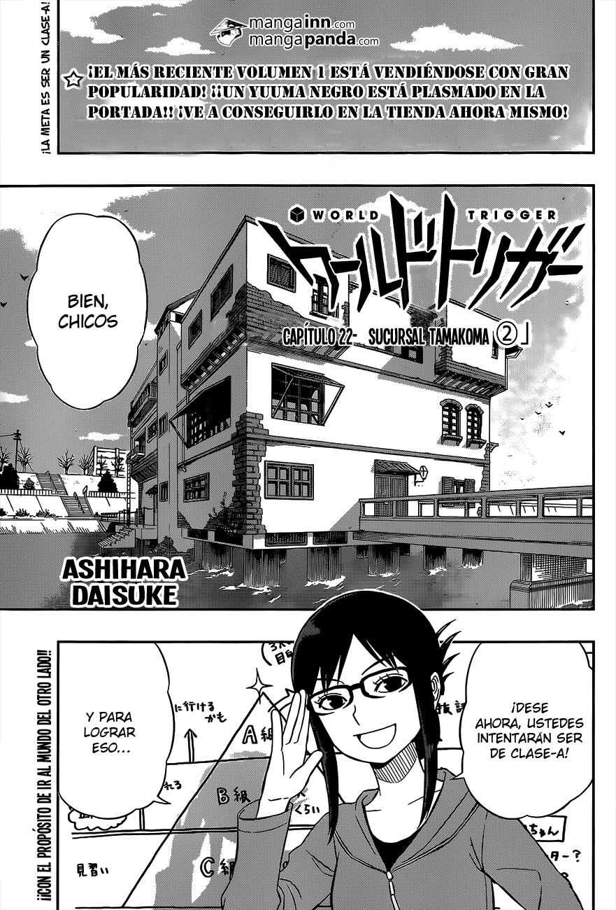 World Trigger Capitulo 22: Sucursal Tamakoma 2° página 2