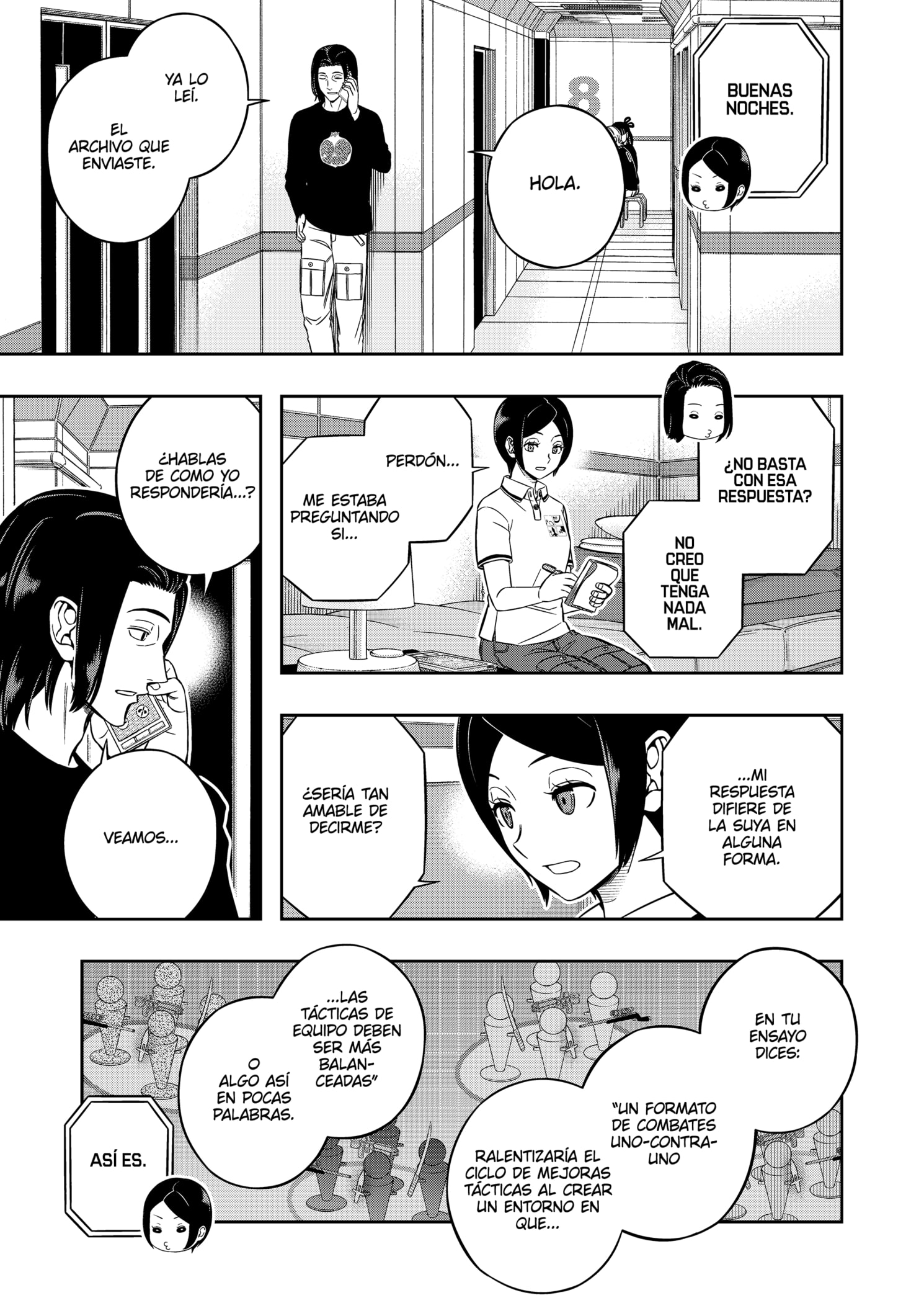 World Trigger Capitulo 221 página 3
