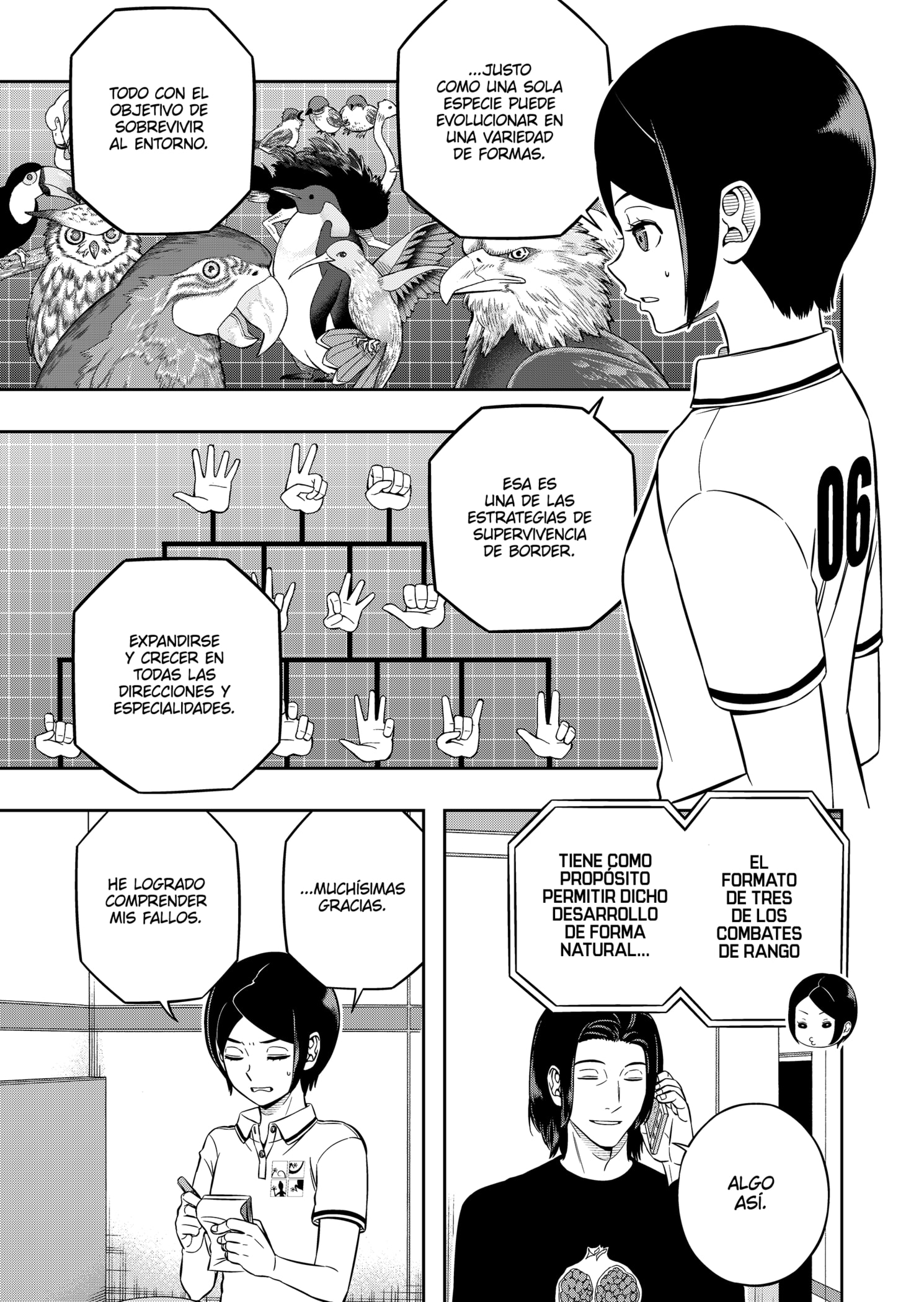 World Trigger Capitulo 221 página 5