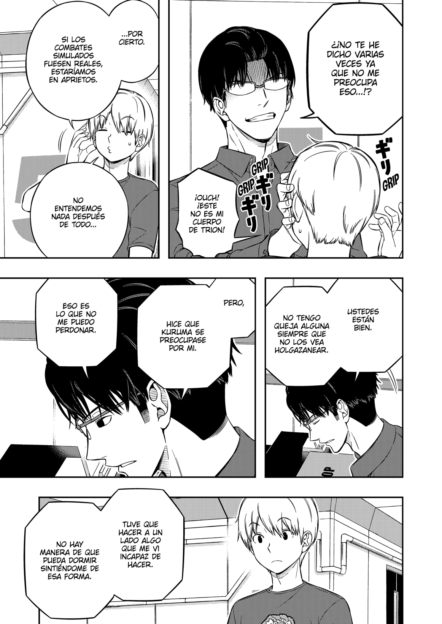 World Trigger Capitulo 222 página 15