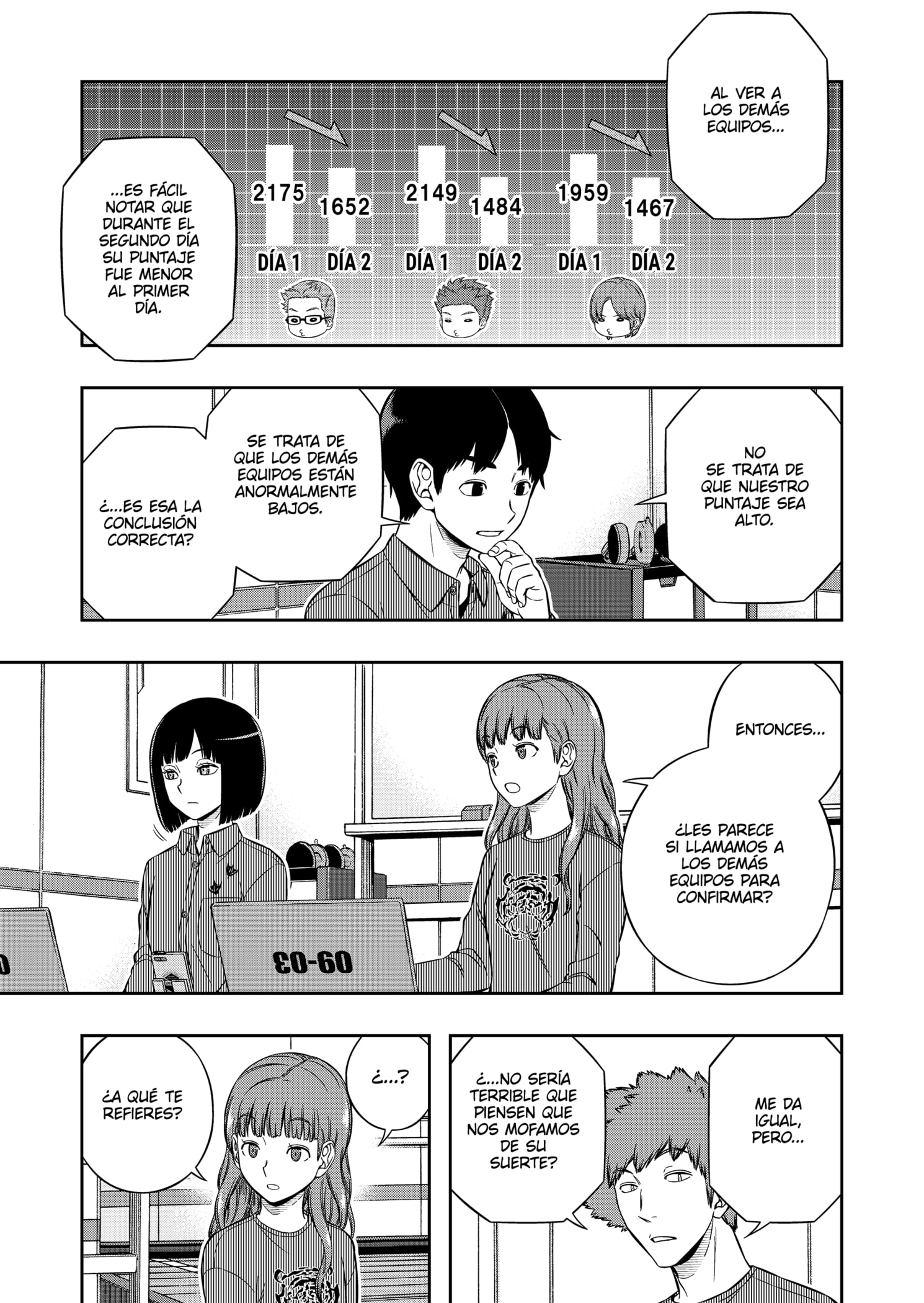 World Trigger Capitulo 222 página 3
