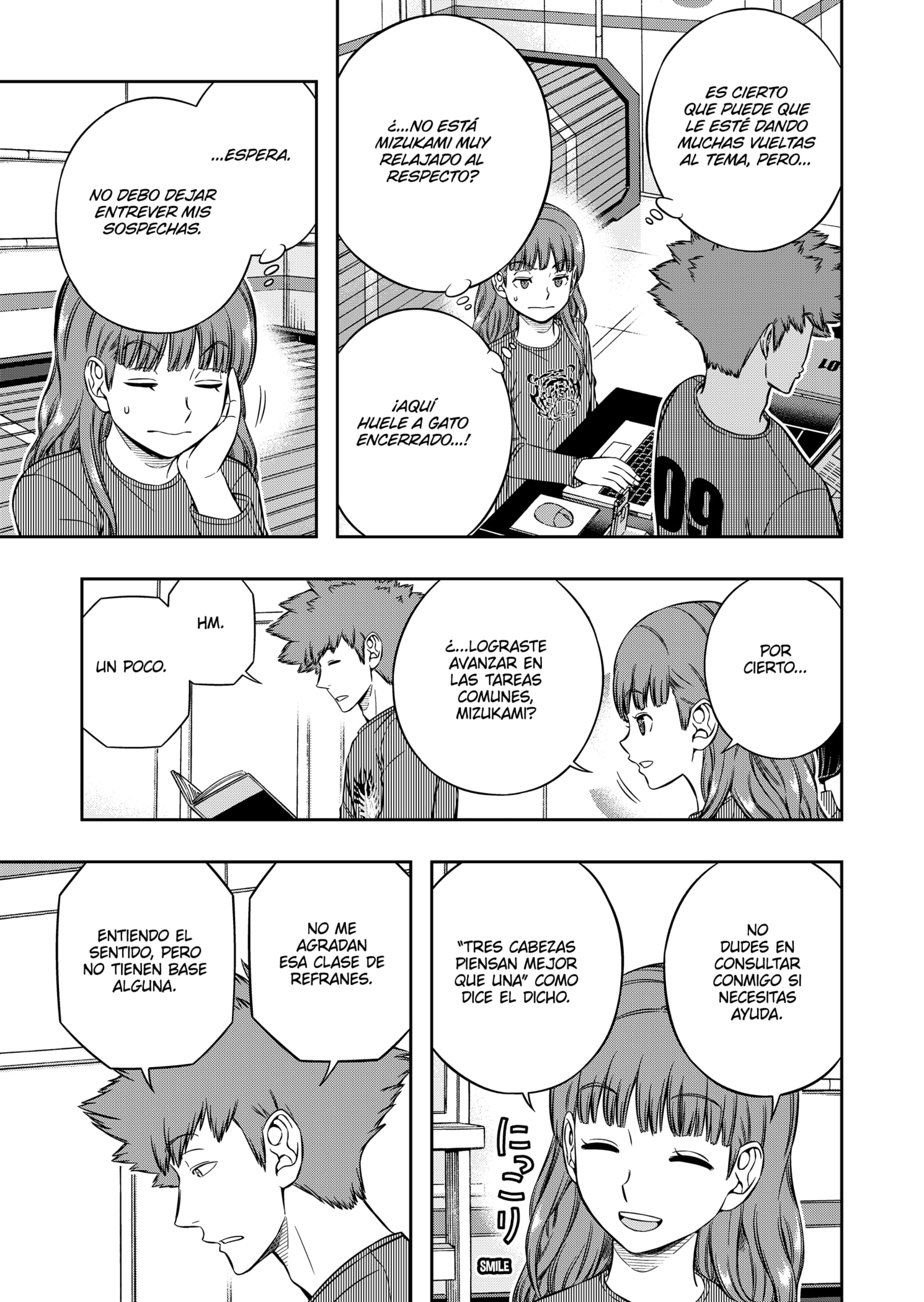 World Trigger Capitulo 222 página 5