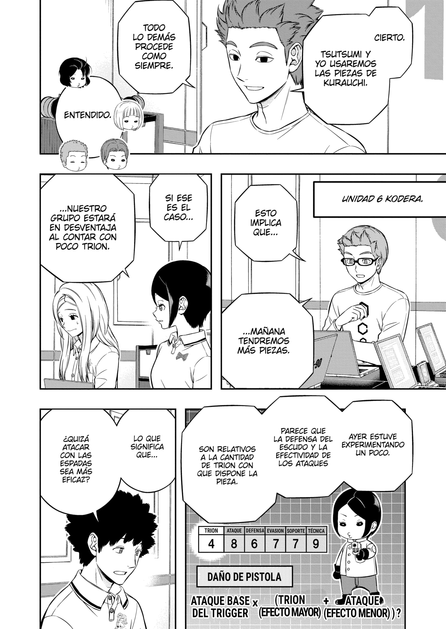 World Trigger Capitulo 224 página 4