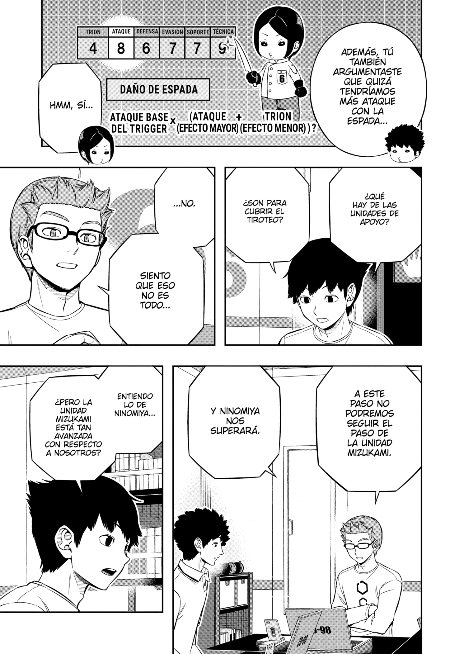 World Trigger Capitulo 224 página 5