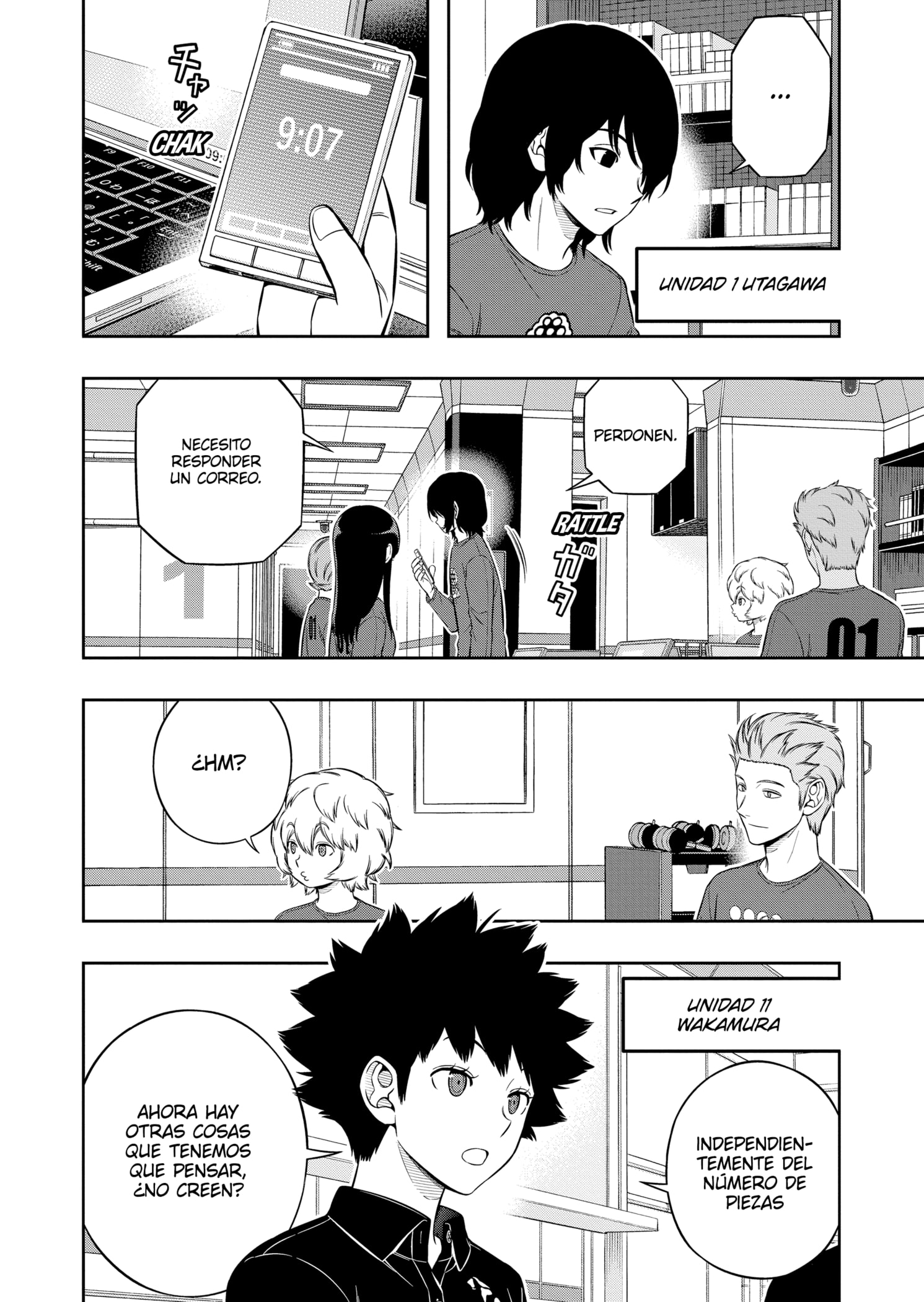 World Trigger Capitulo 224 página 8