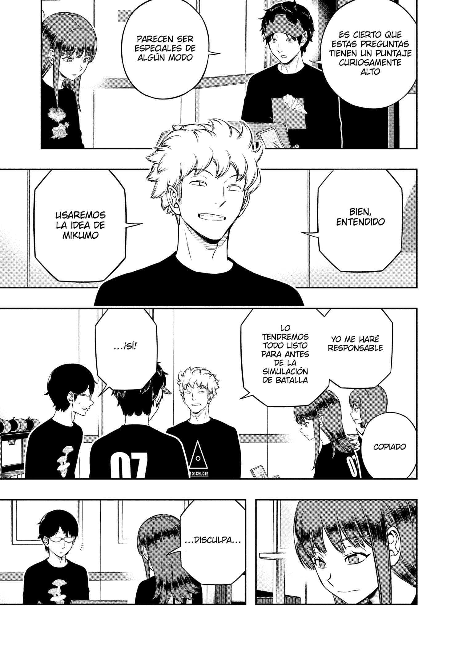 World Trigger Capitulo 229 página 7