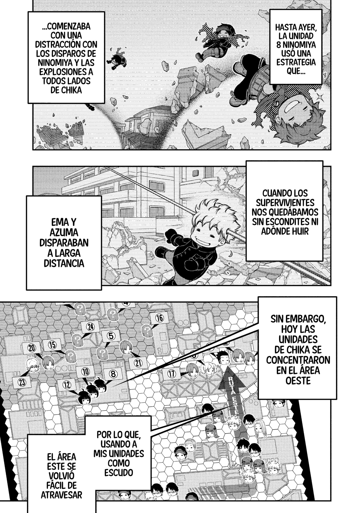 World Trigger Capitulo 232 página 15