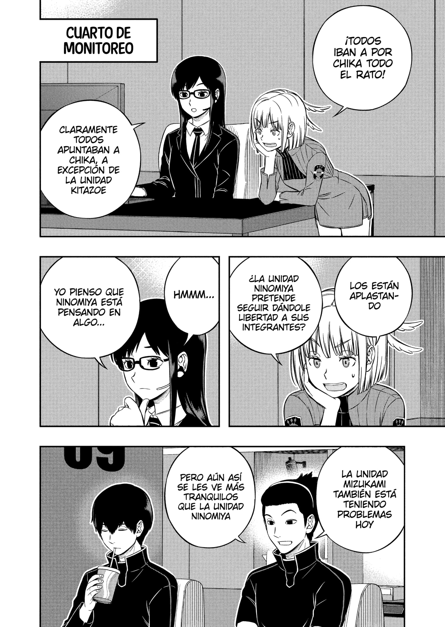 World Trigger Capitulo 232 página 4