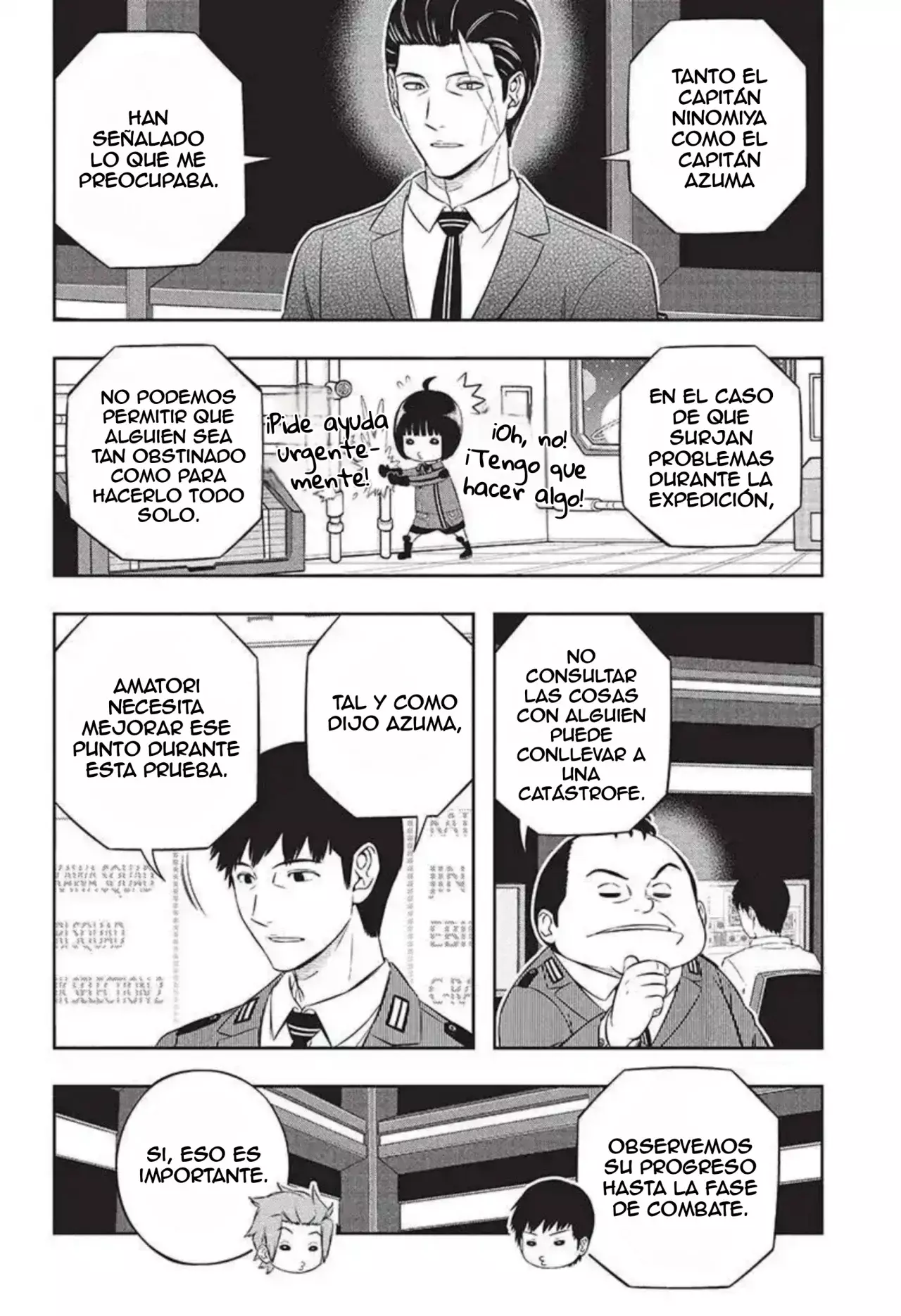 World Trigger Capitulo 234 página 14