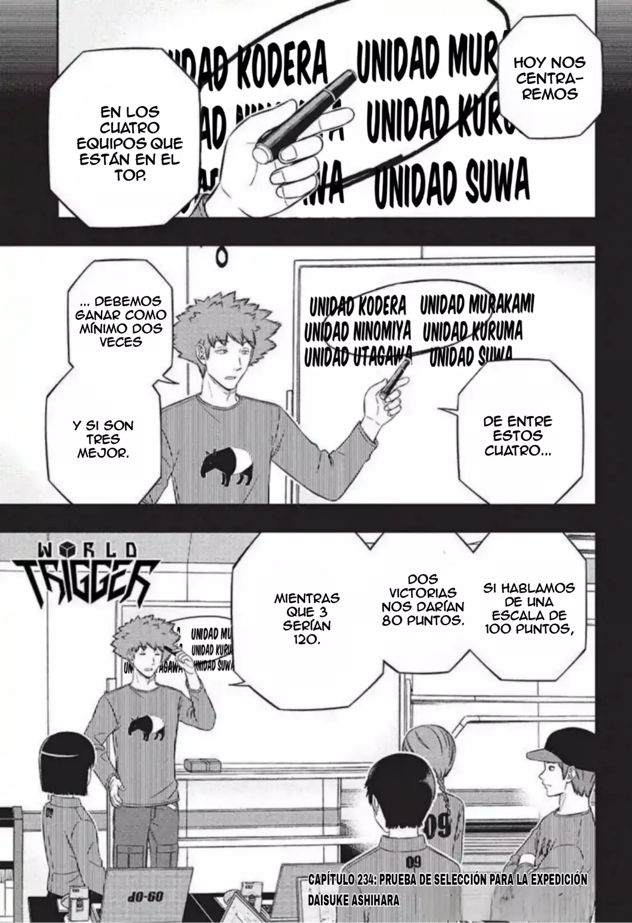 World Trigger Capitulo 234 página 3
