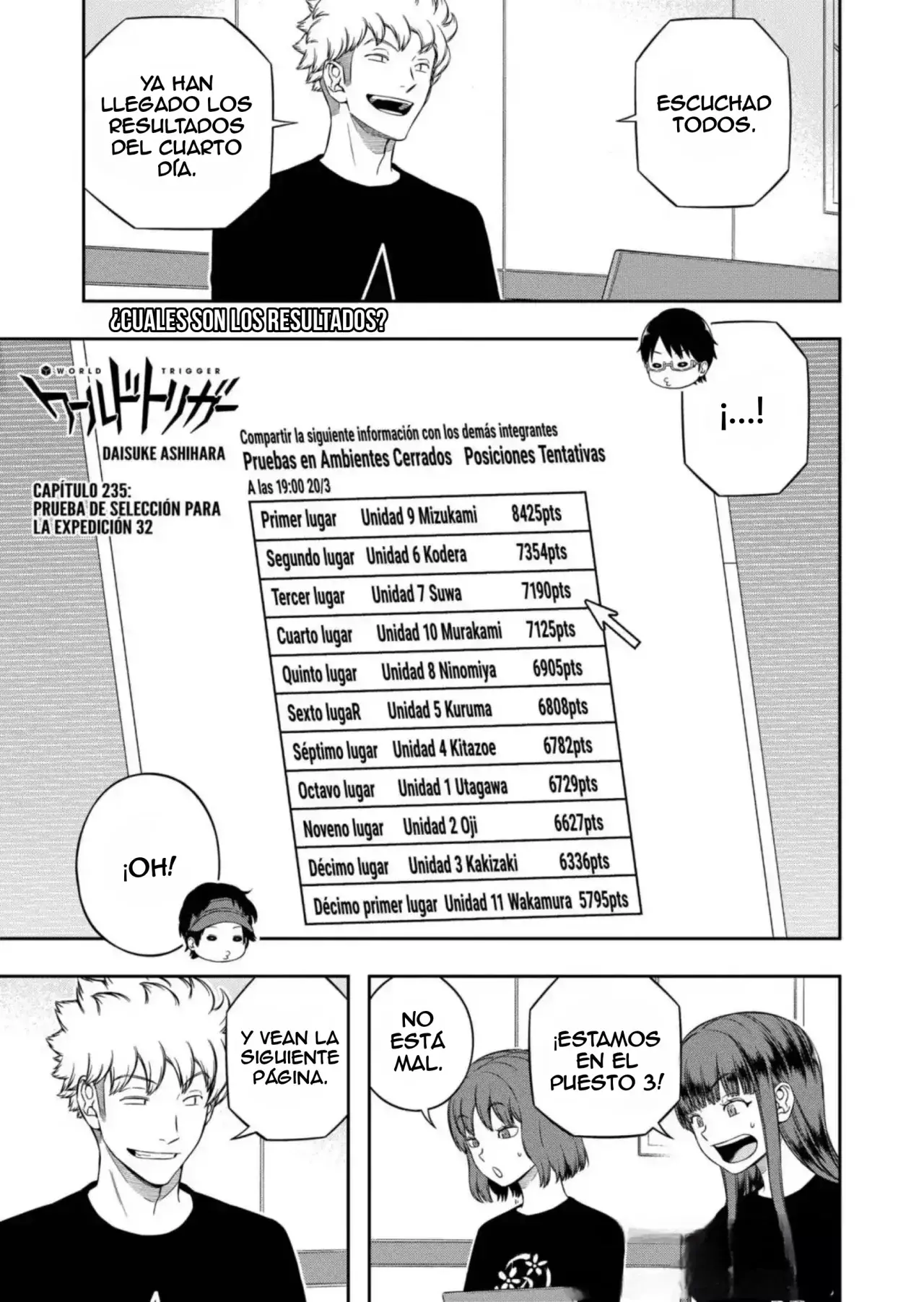 World Trigger Capitulo 235 página 3