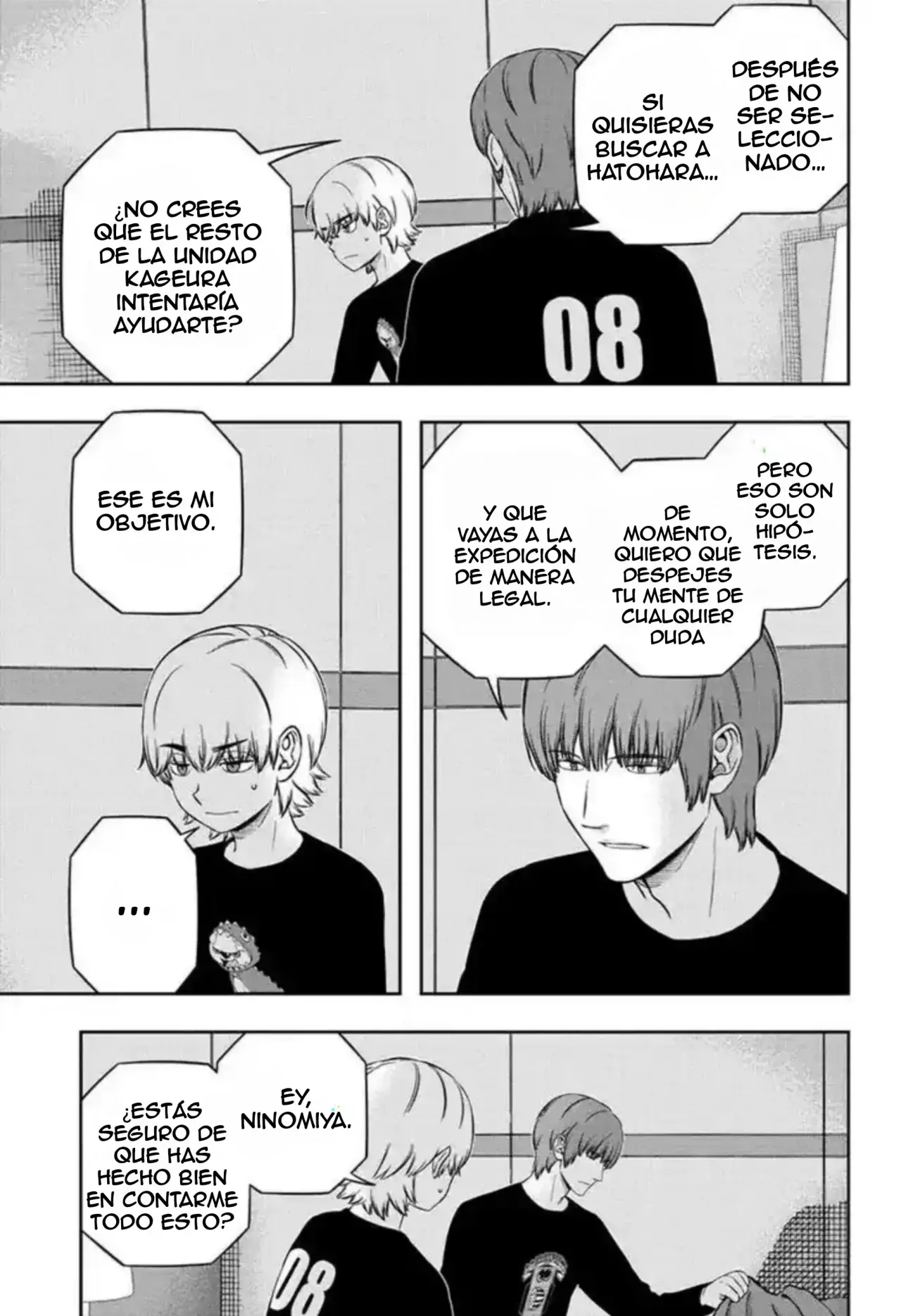 World Trigger Capitulo 237 página 5