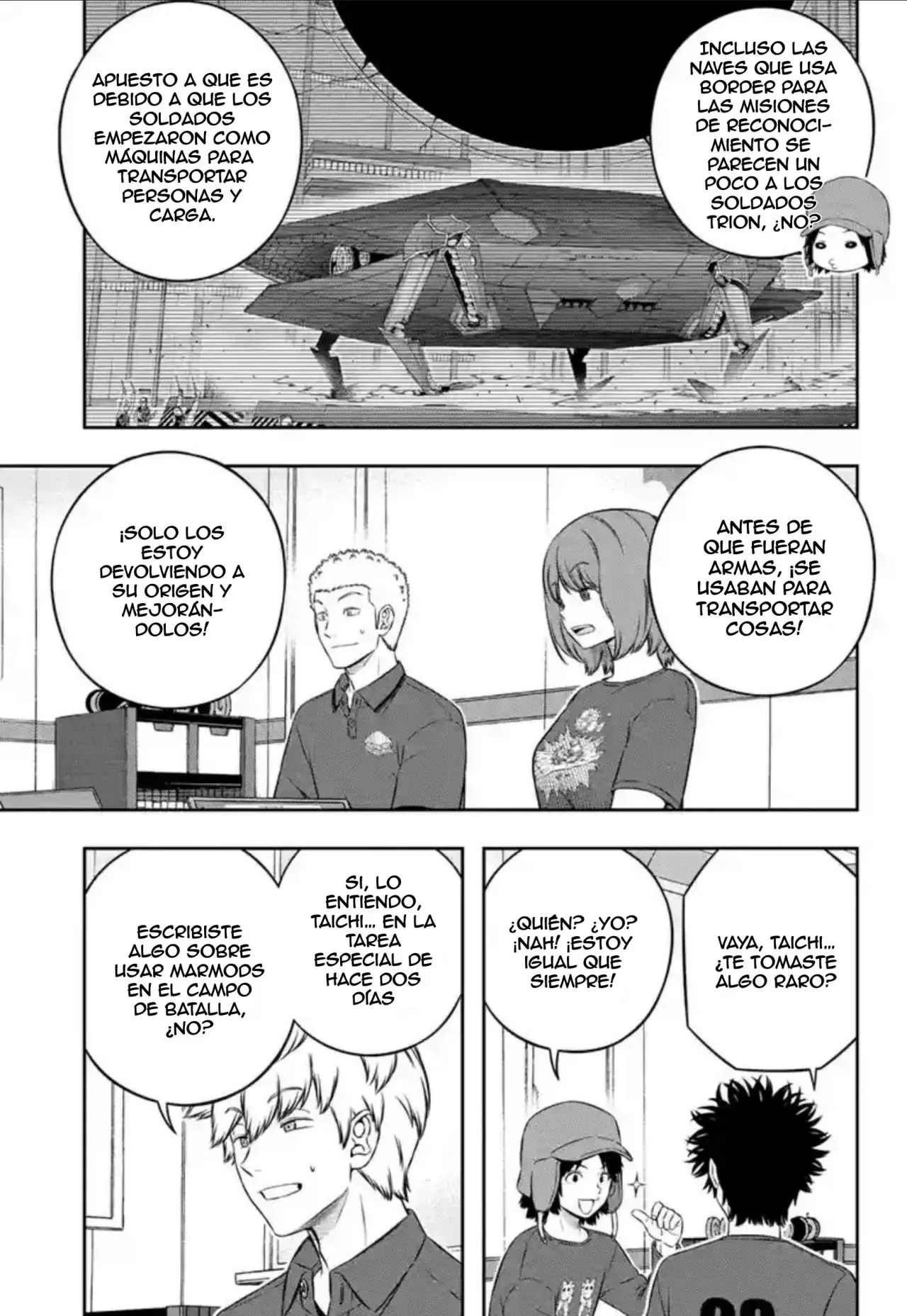 World Trigger Capitulo 239 página 15